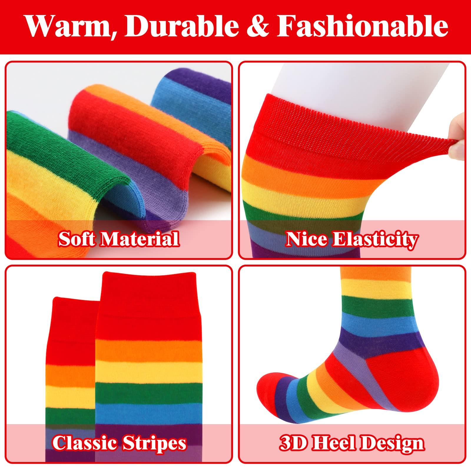 Sarfel Thigh High Socks for Women Over the Knee Socks For Women Knee High Stockings Thigh Highs Halloween Sock Costume Cotton - Image 4