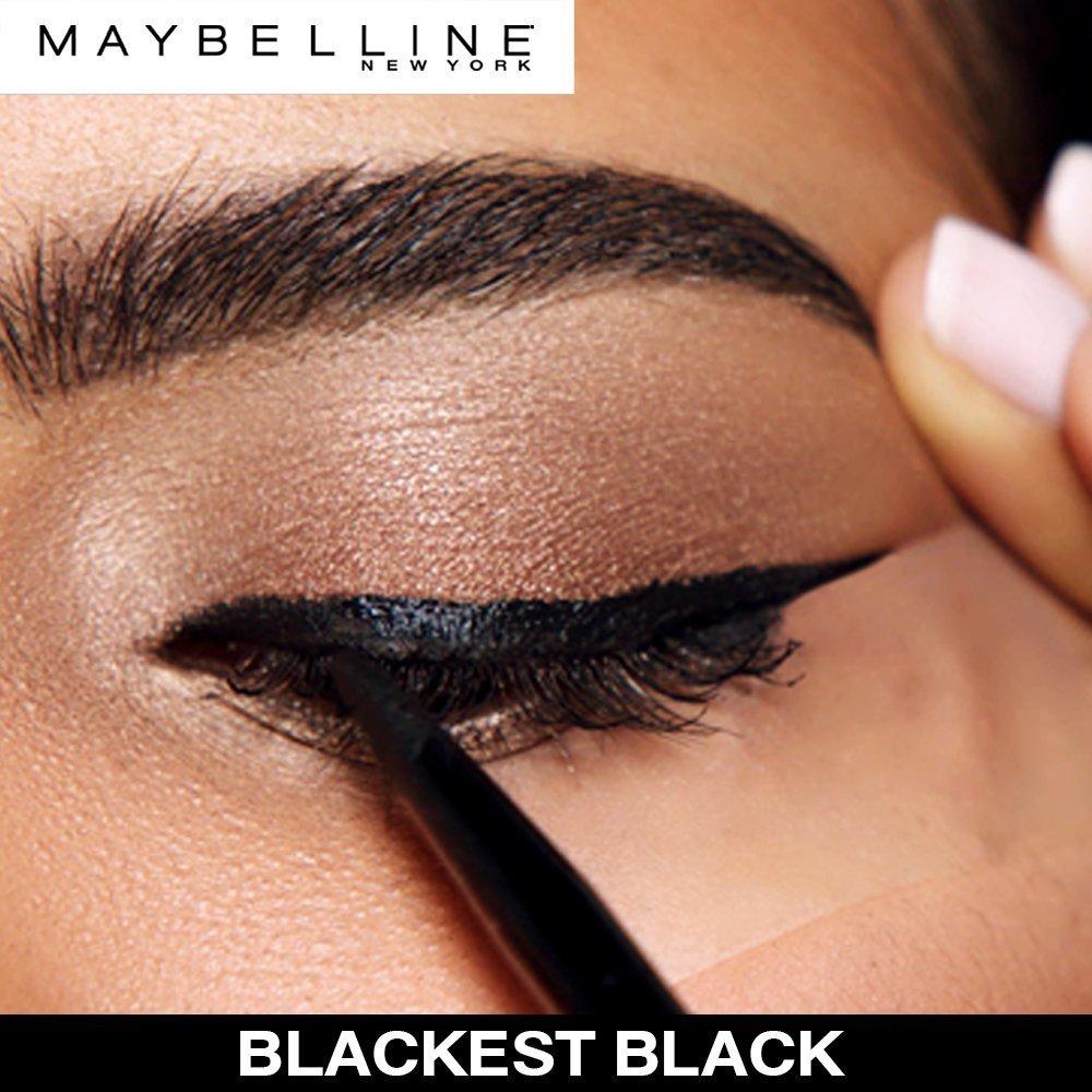 Maybelline New York Makeup Eyestudio Lasting Drama Gel Eye Liner, Blackest Black, Waterproof, 0.106 Ounce,Pack of 1 - Image 8
