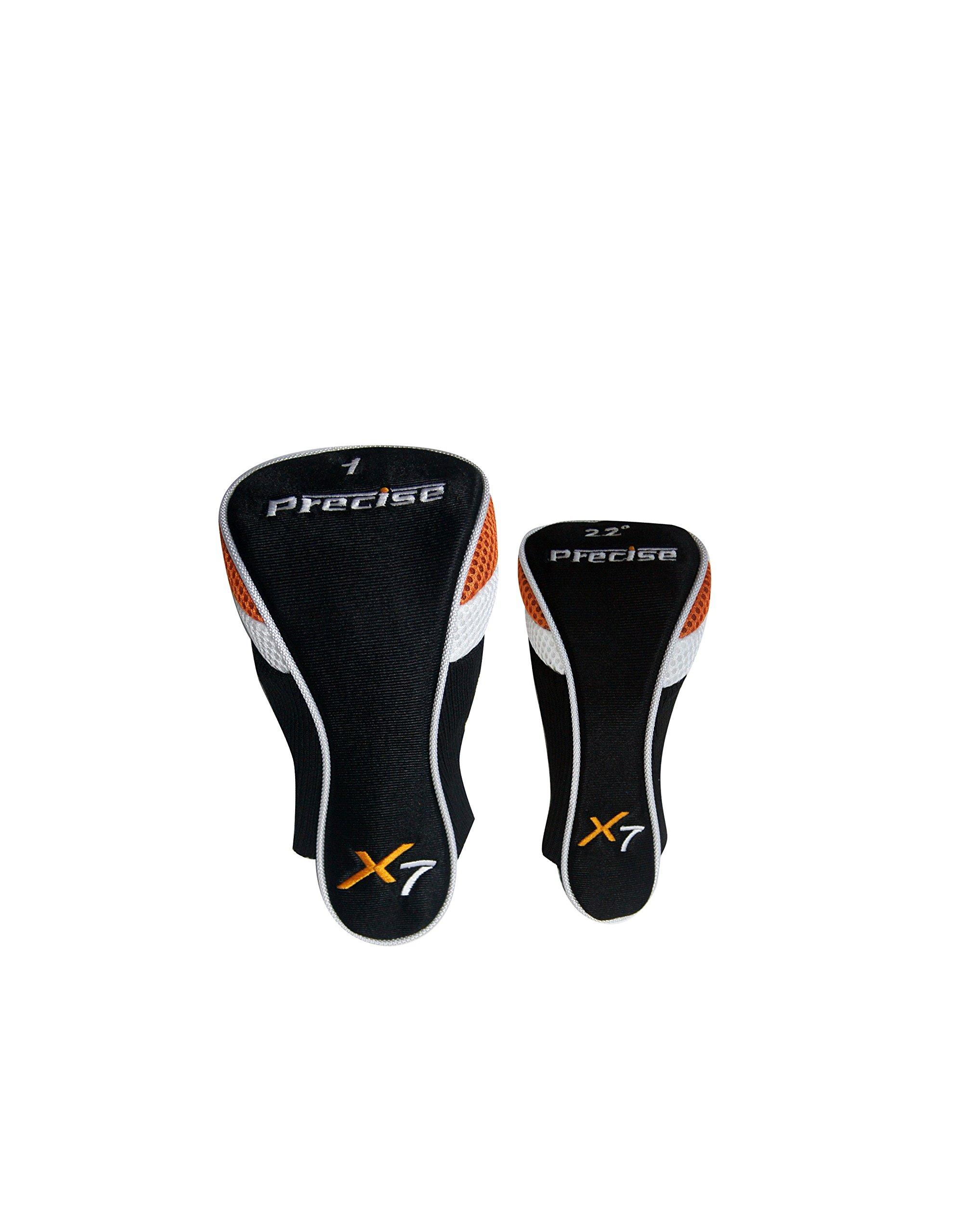 Precise X7 Kids Golf Clubs Set for Ages 3-5, 6-8, 9-12 | Right/Left Hand Girls & Boys Golf Clubs with Lightweight Graphite Shafts, Hybrid & Stand Bag - Image 7