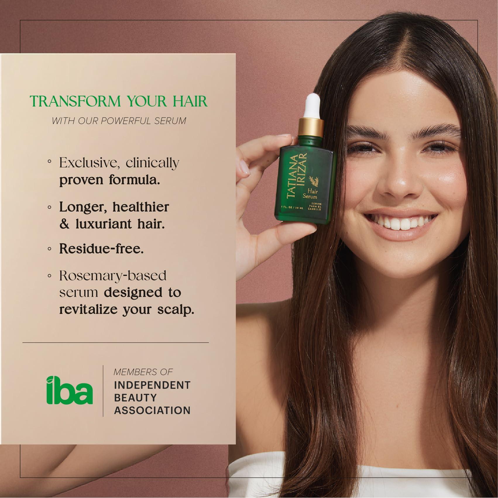 Hair Serum for Hair Growth Serum Women Made in USA - Scalp Serum for Hair Growth Non-Greasy Rosemary & Amla Hair Care - Natural 1 Fl.Oz Hair Loss Treatments for Women Regrowth Treatment - Image 4