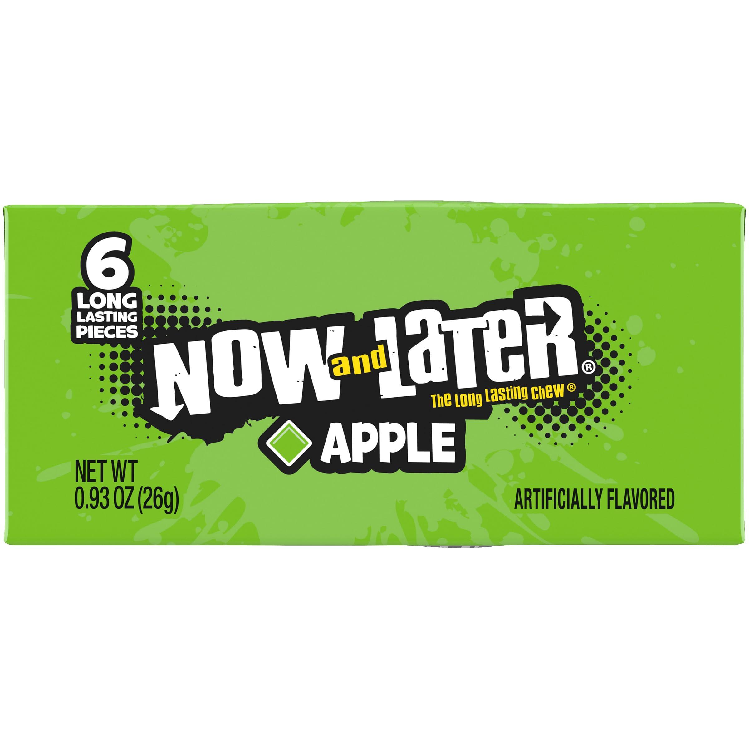 Now & Later Taffy Candy, 10 Fruit Flavors, Individually Wrapped Taffy Candy - Image 7