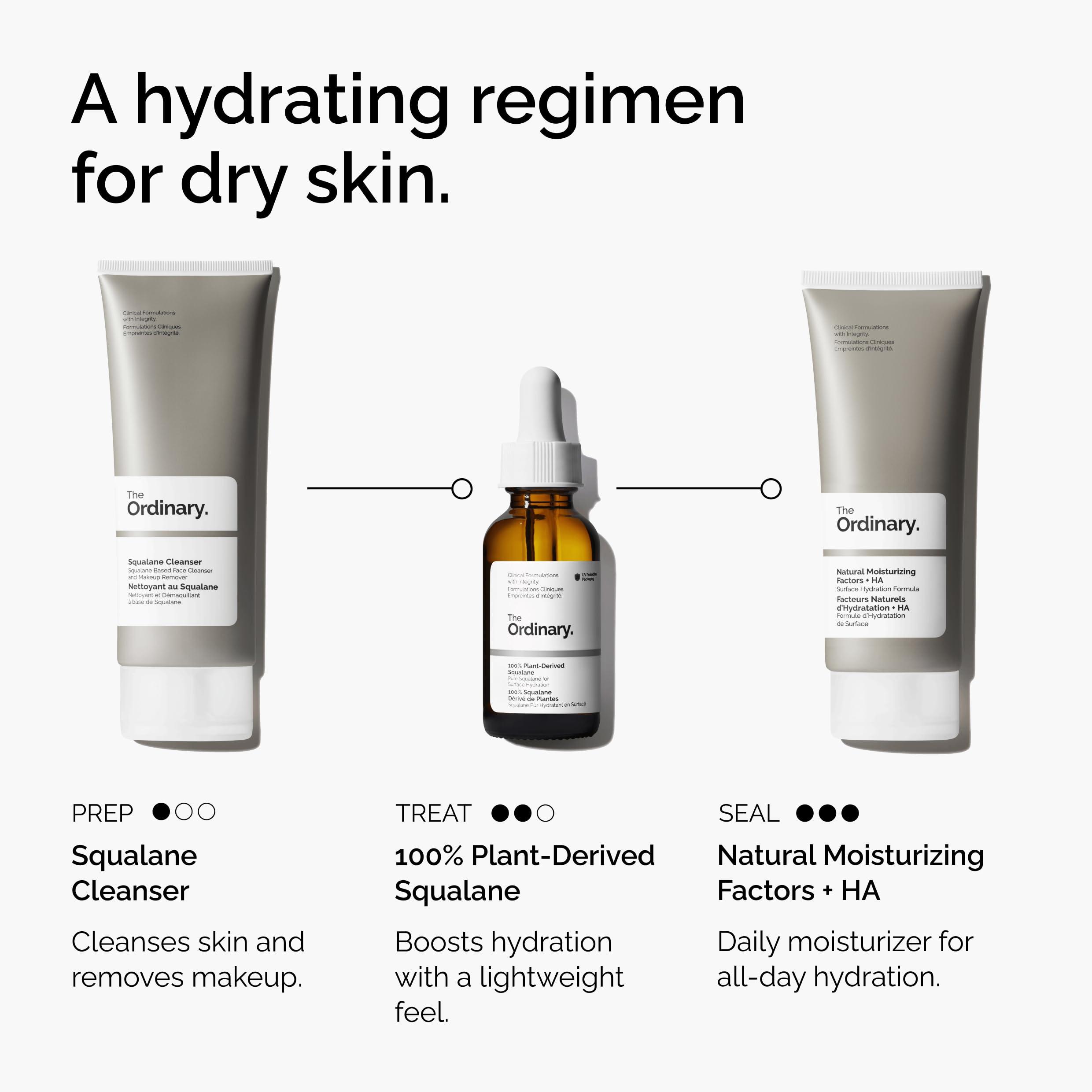 The Ordinary 100% Plant-Derived Squalane, for Skin and Hair, Lightweight Hydration, and Moisture Barrier Support, 1 Fl Oz - Image 6