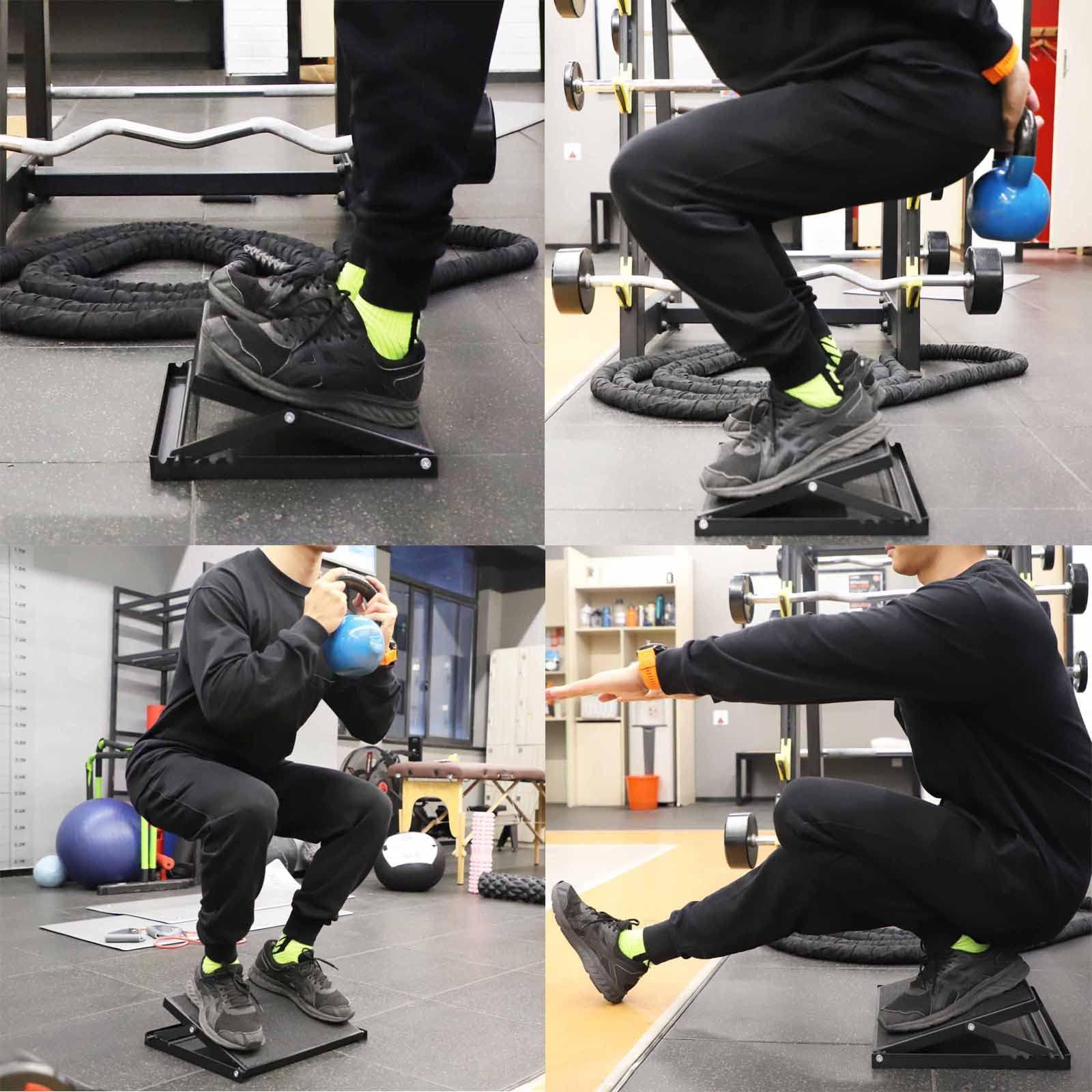 NISDOKR Professional Steel Slant Board, Adjustable Heavy-Duty Incline Board and Calf Stretcher, Stretch Board for Calf Stretching, Flexibility, Strength & Squats - Max. Load 500lbs - Image 4