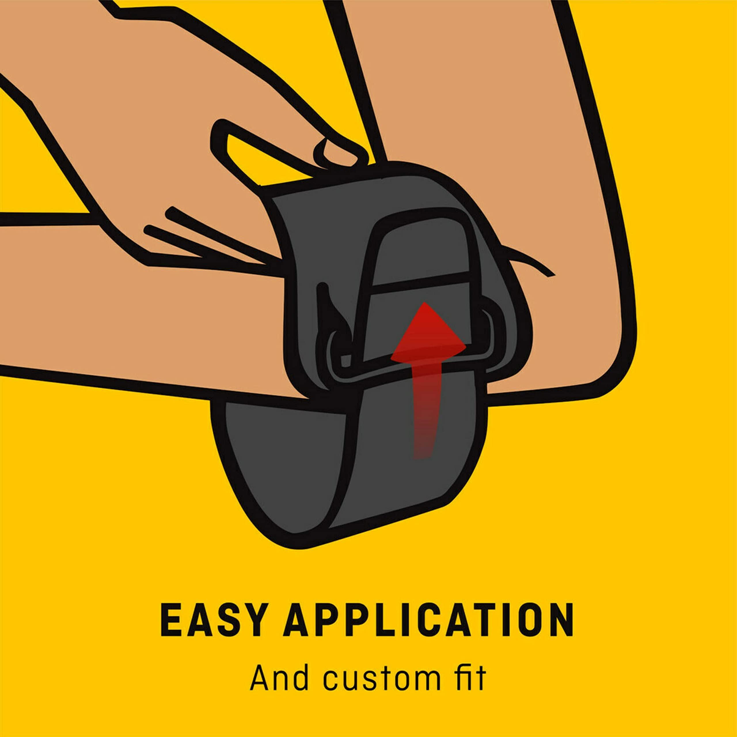 FUTURO Tennis Elbow Strap, Provides Moderate Support to Weak, Sore and Injured Tendons, Adjustable - Image 4