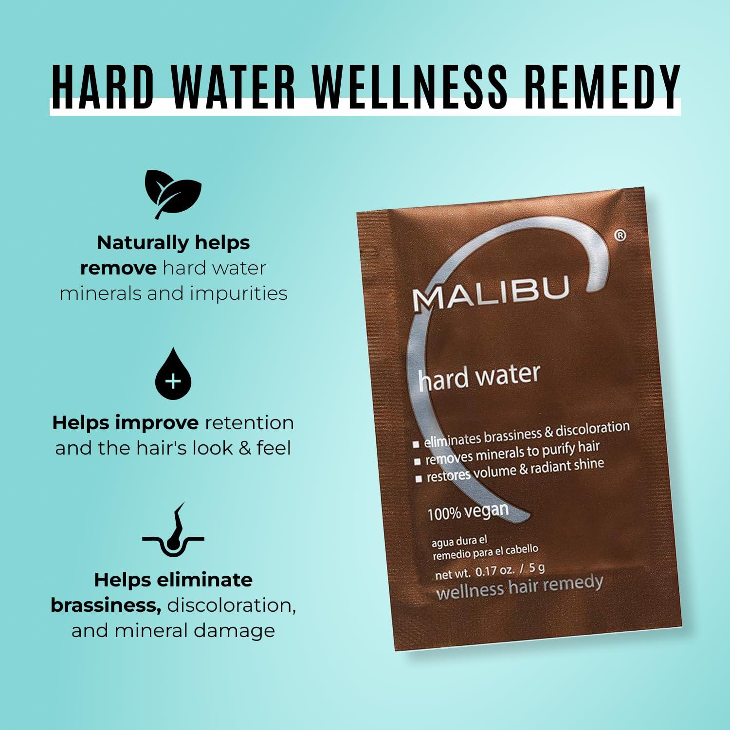 Malibu C Hard Water Wellness Remedy - Removes Deposits & Impurities - Contains Vitamin C for Shiny, Vibrant Results - Hard Water Treatment - Image 2