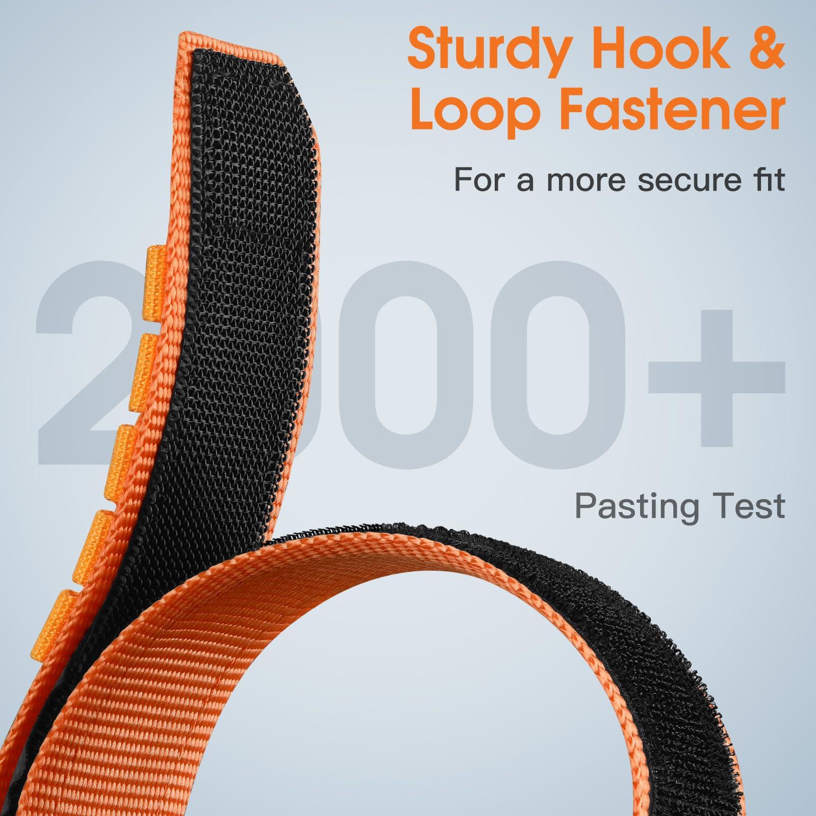 Tactical Rugged Nylon Band + Paracord Band Compatible with Garmin Instinct Watch Band - Image 7