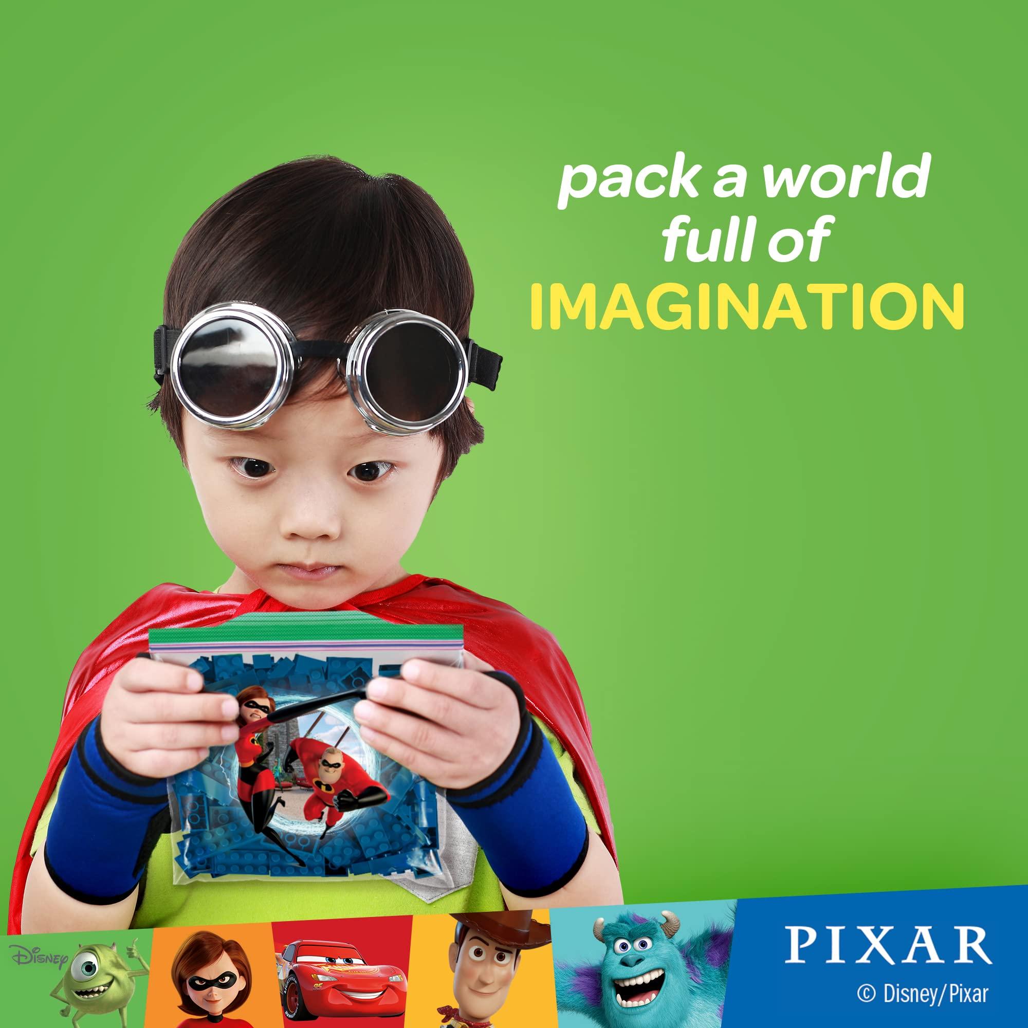 Ziploc Sandwich Bags with Pixar Designs, Plastic Storage Bags with Grip 'N Seal Technology, 66 Bags Total - Image 8