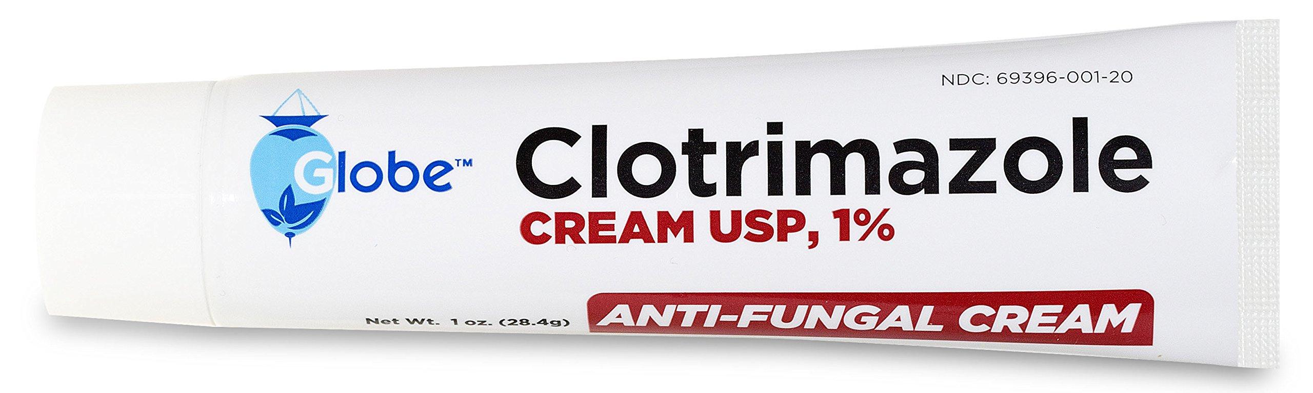 Globe Clotrimazole Antifungal Cream 1% USP (1 oz), Anti Fungal Treatment, Relieves Itching, Burning, Cracking and Scaling Associated Athletes Foot, Jock Itch, Ringworm and More - Image 5