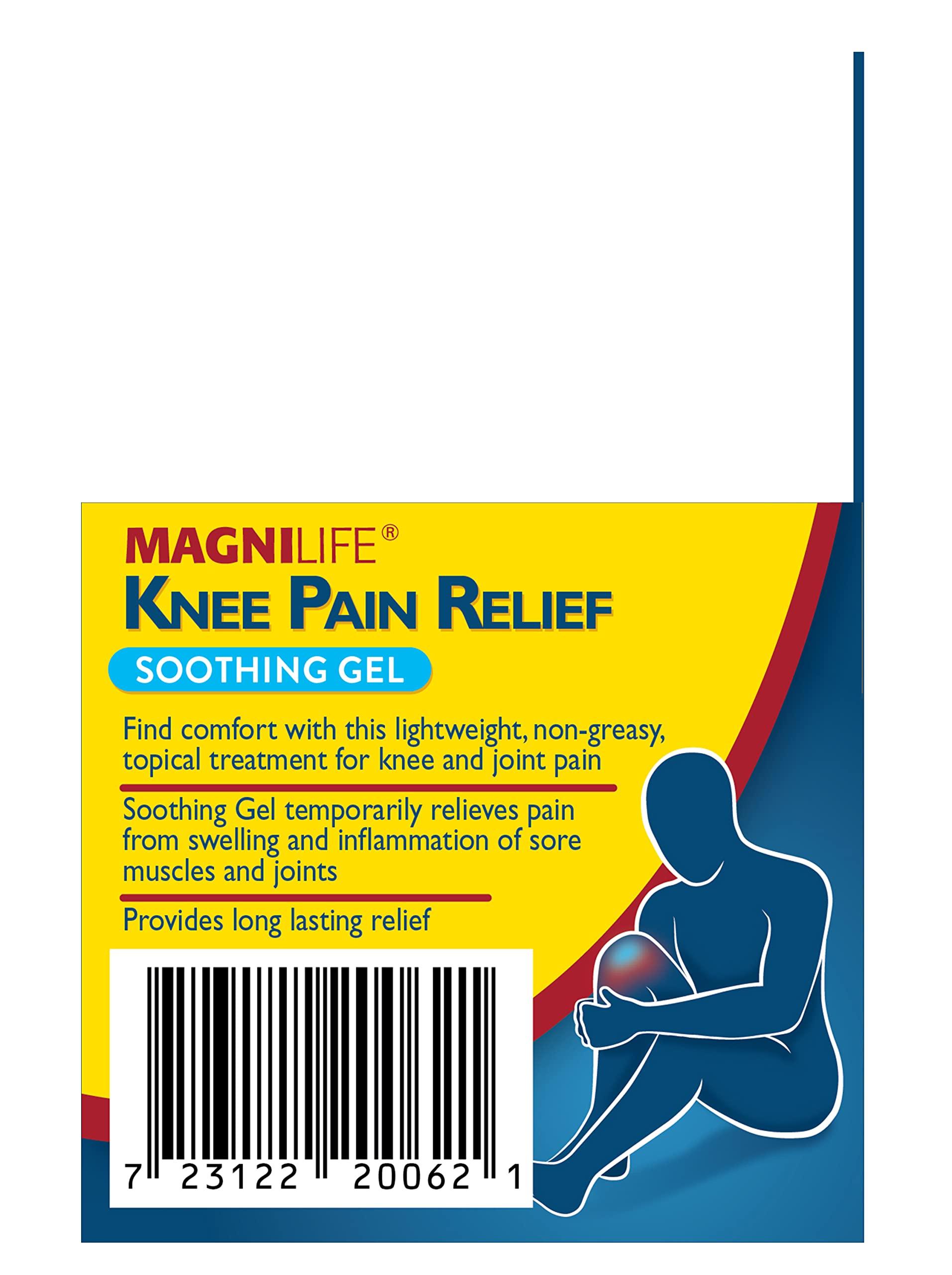 MagniLife Knee Pain Relief Soothing Gel, Reduces Swelling & Inflammation of Sore Muscles, Joint Discomfort, Injuries - All-Natural Arnica - 4oz. - Image 8