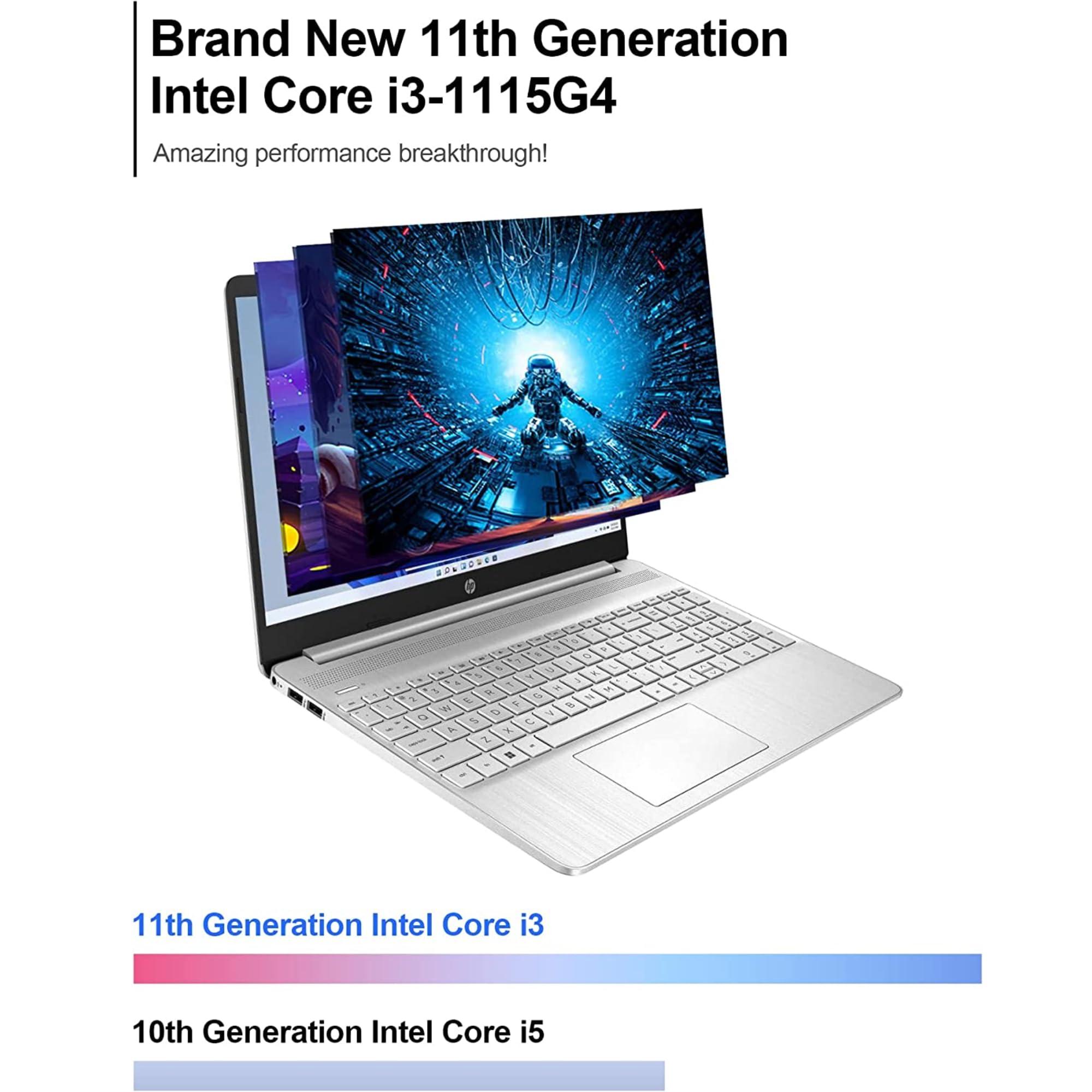 HP Pavilion 15.6" HD Touchscreen Anti-Glare Laptop, 16GB RAM, 1TB SSD Storage, Intel Core Processor up to 4.1GHz, Up to 11 Hours Long Battery Life, Type-C, HDMI, Windows 11 Home, Silver - Image 4