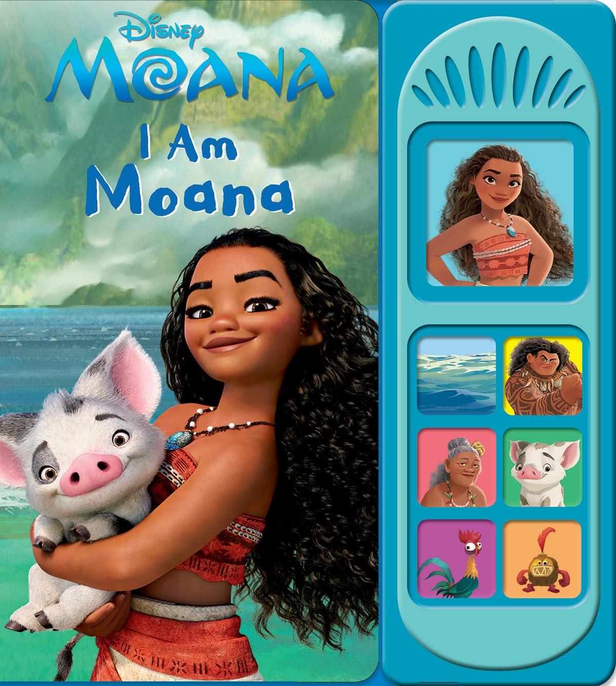 Disney Moana - I Am Moana Little Sound Book - PI Kids (Disney Moana: Play-A-Sound) (Play-A-Song) - Image 1