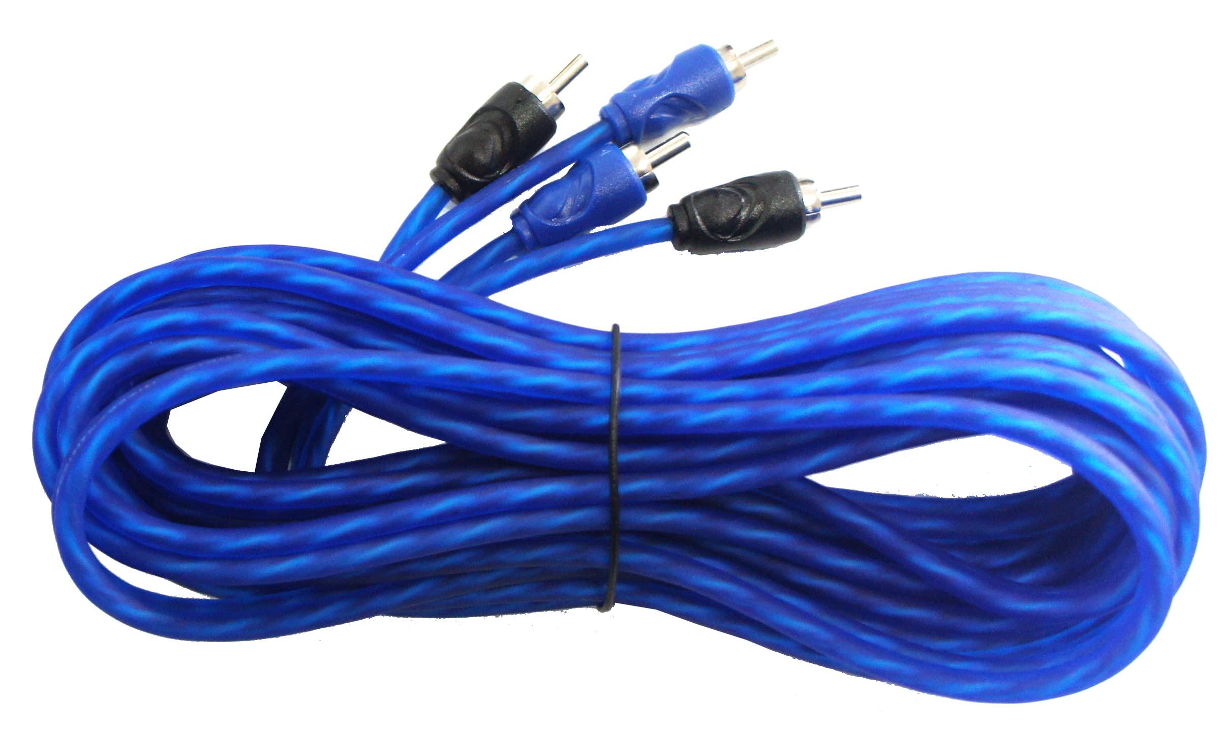 RonDexy Rock Direct True 4 Gauge Car Audio Cable Amp Wiring Kit 2 Channel CCA Power Cable Amplifier Install Wiring Kit - Image 8