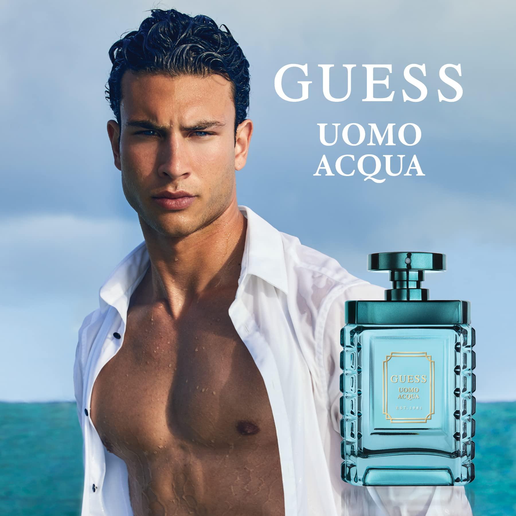 GUESS Uomo Acqua Eau de Toilette Cologne Spray For Men, 1.7 Fl. Oz. - Image 7