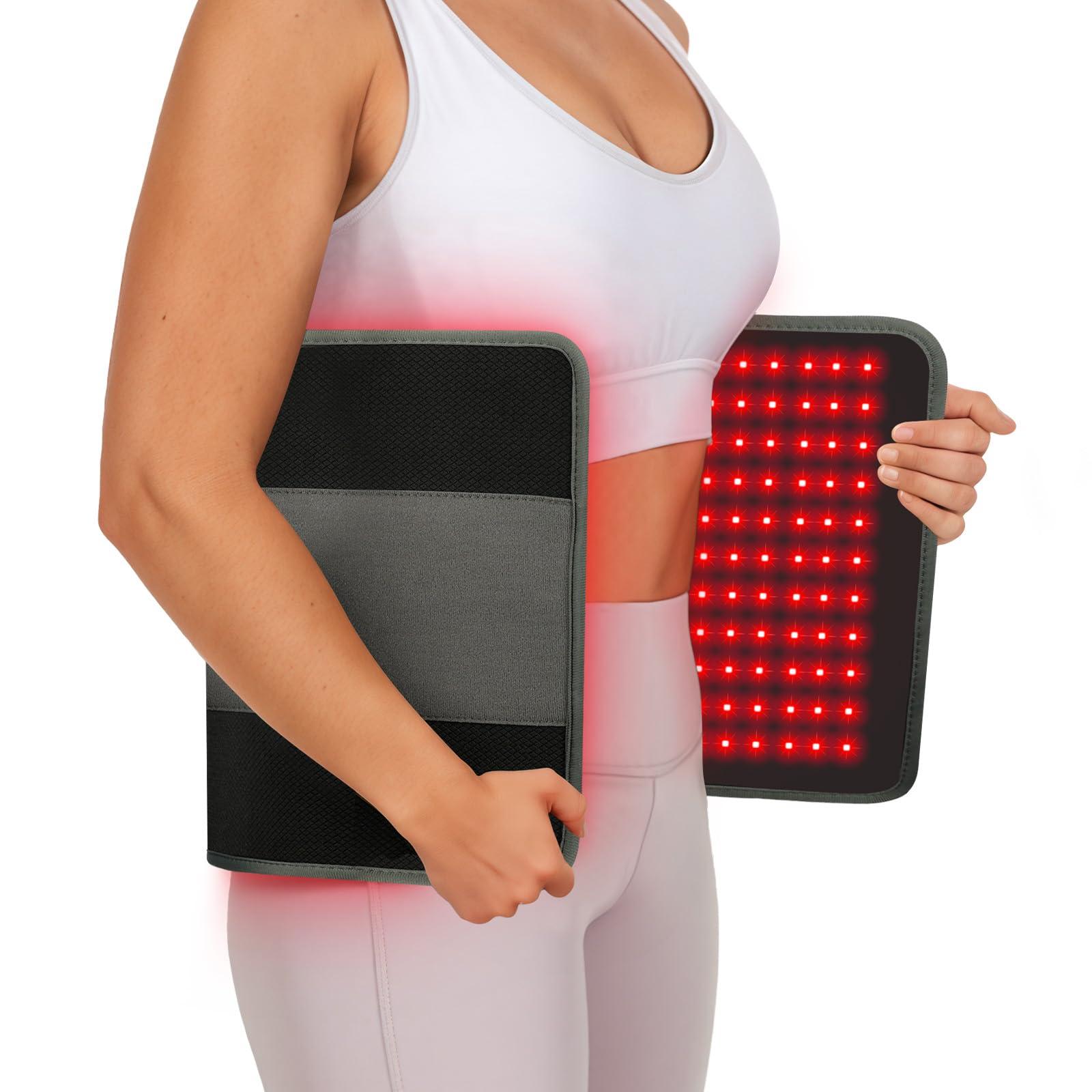 Comfytemp 24’’ x 12’’ Large Red Light Therapy Pad for Body, FSA HSA Eligible Near Infrared Light Therapy Wrap, Light Therapy Pad for Back Shoulder Joint Muscle Pain Relief, Father's Day Gifts, 32W