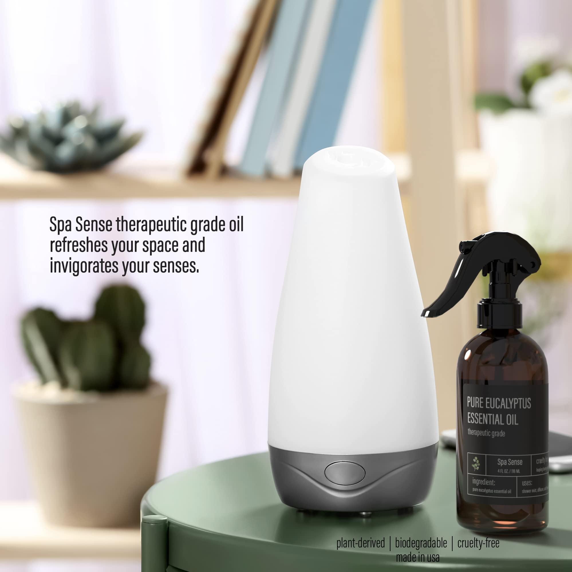 Spa Sense Pure Eucalyptus Oil Shower Mist and Steam Room Spray - 8 Ounce Premium Aromatherapy Eucalyptus Essential Oil Spray - Image 5