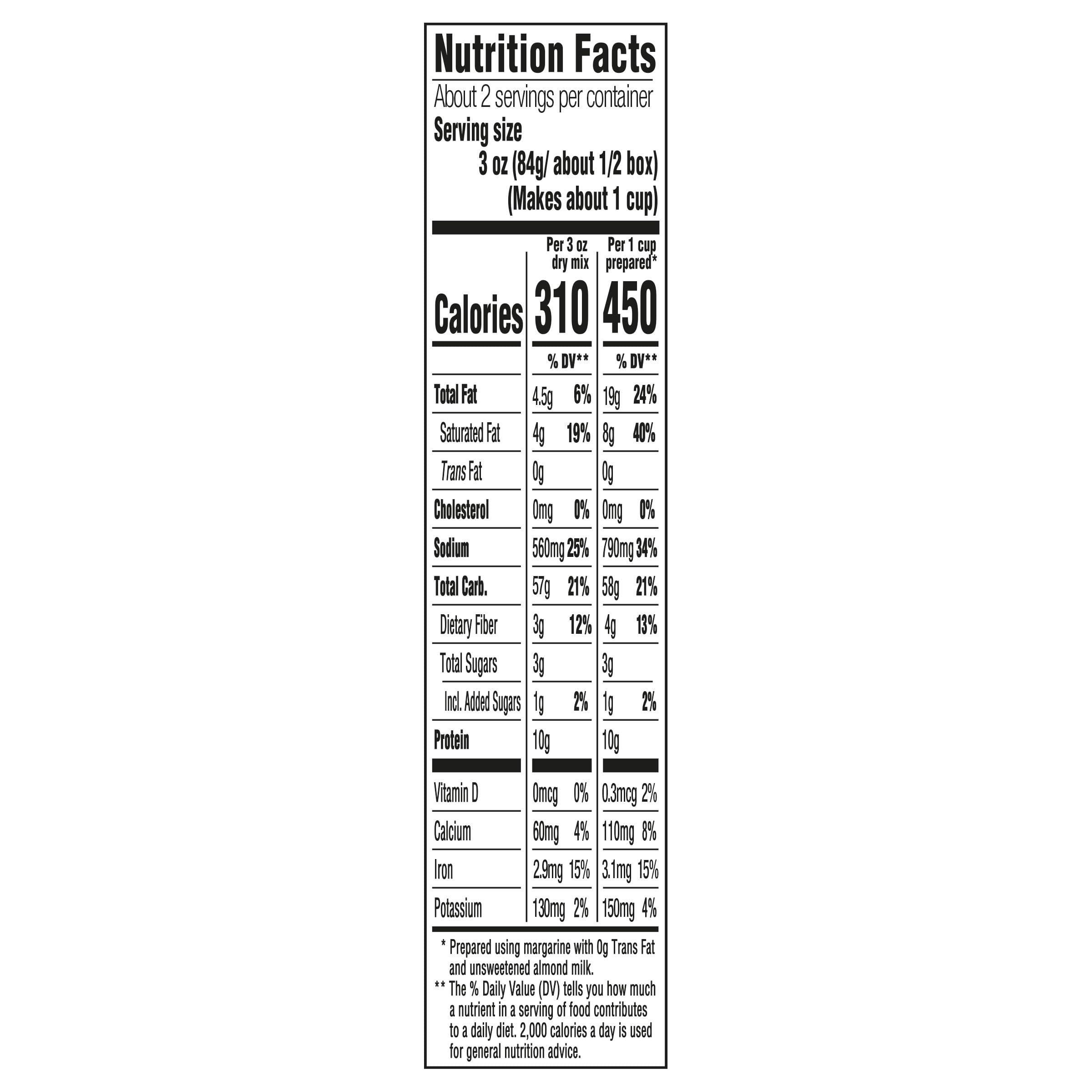 Kraft NotCo White Cheddar Style Plant Based Mac & Cheese, 6 oz Box - Image 2