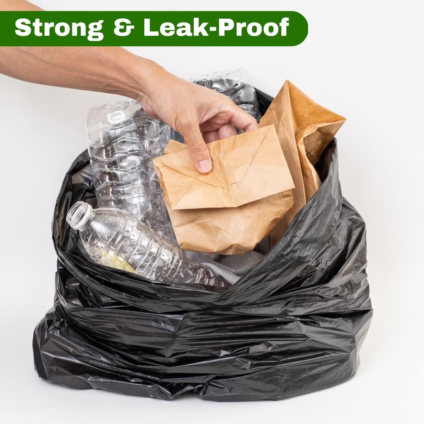 Portable Camping Toilet Waste Bags (30 Bags, 1 roll) 8 Gallon Black Can Liner for Travel, Camping and Outdoor Getaways (30 ct.) - Image 7