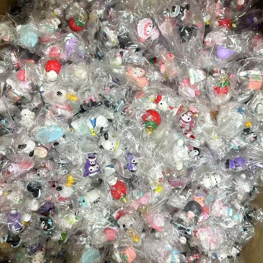 partzo 10 pcs Random Anime Figure Toys, Mini Figures Set, Cake Topper Decoration, PVC Model Figures Collectible Toy Set, Plants, Car Decoration,Home Decor - Image 2