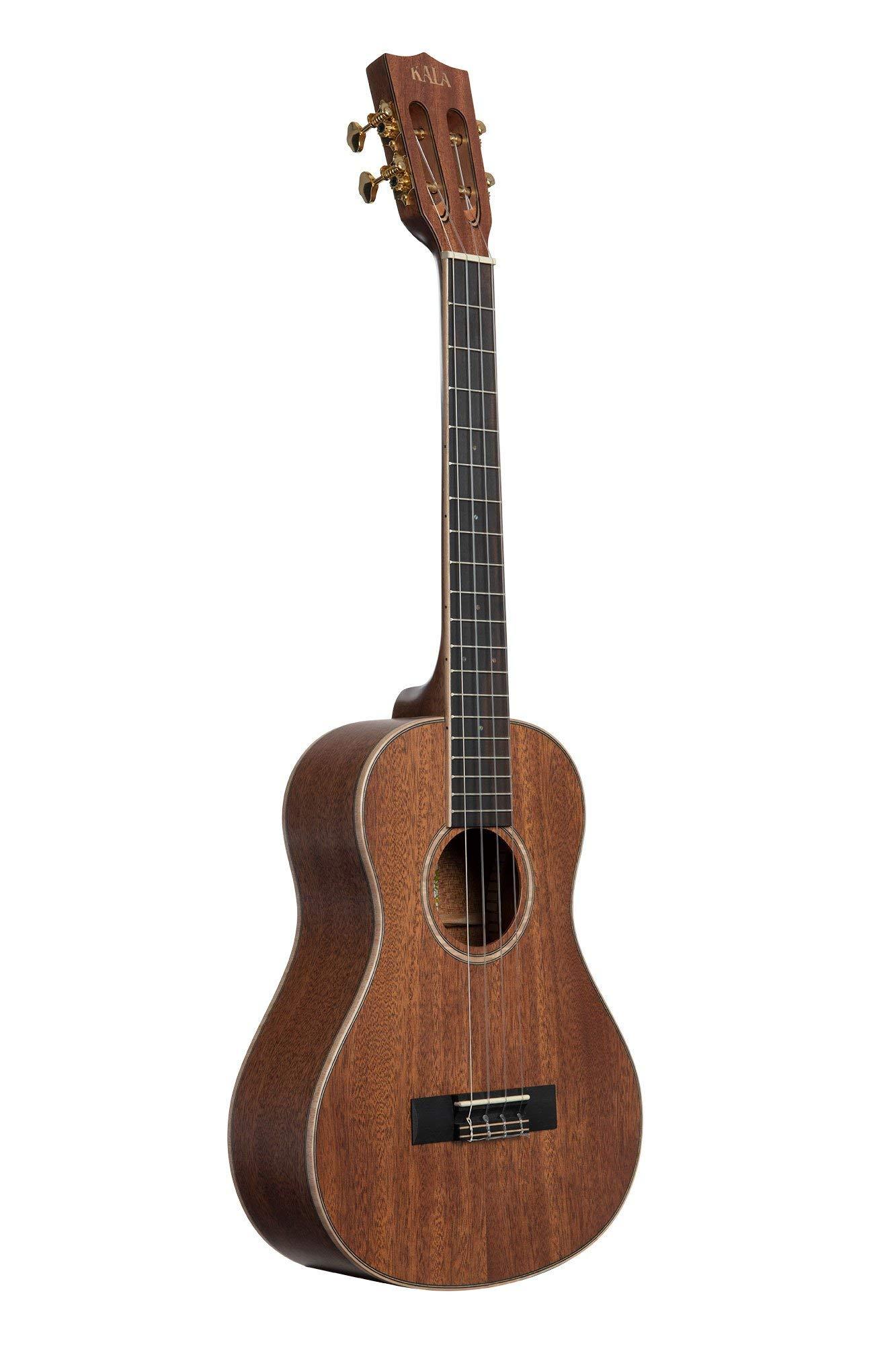Kala Brand Music Co., 4-String Ukulele, Natural, Tenor XL (KA-AMHG-ST)