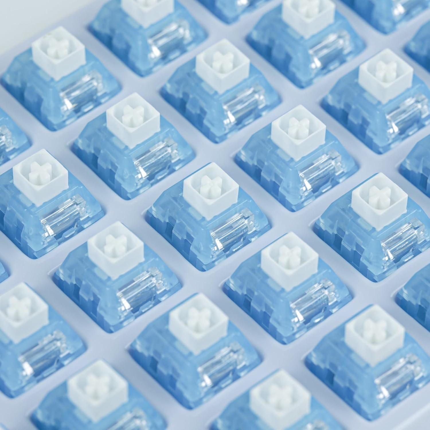 Kailh Arctic Fox Switch Clicky Mechanical Switch Clickies Alternative to Box Jade Box Navy for Mechanical Gaming Keyboard, 5-Pin Switches (35 Pcs) - Image 6
