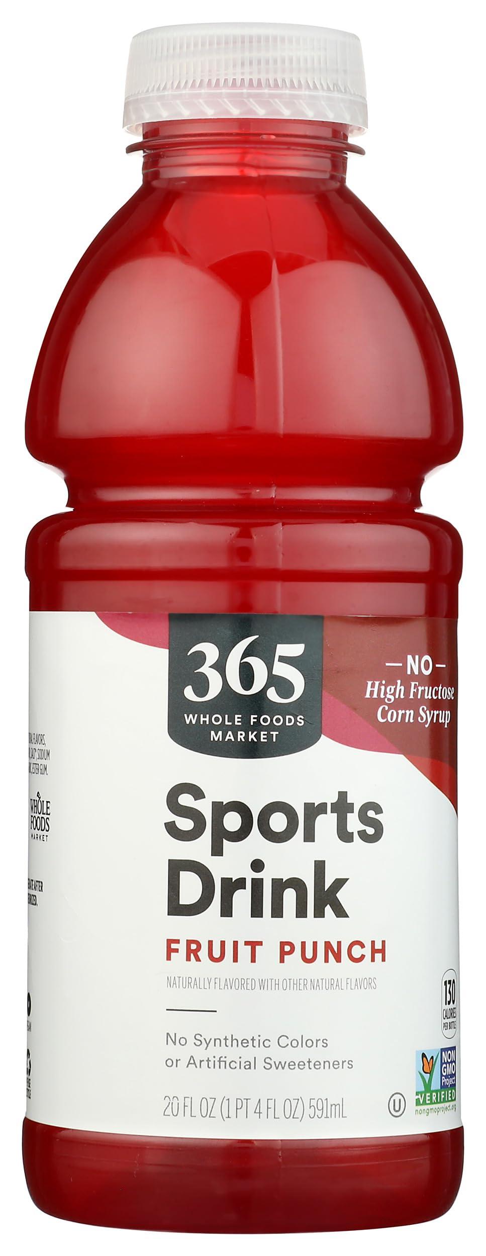 365 by Whole Foods Market, Fruit Punch Sports Drink, 20 Fl Oz
