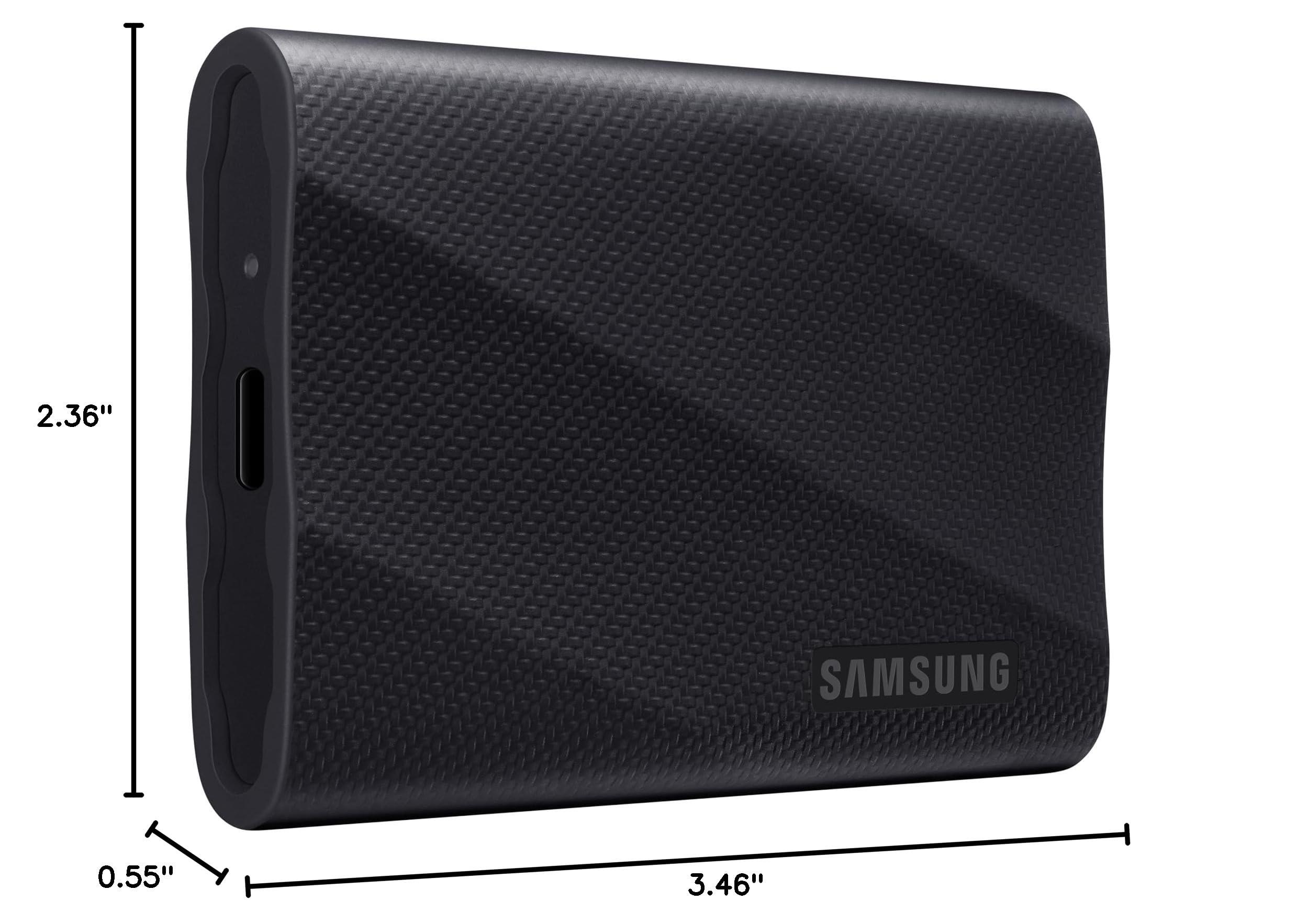 SAMSUNG T9 Portable SSD 4TB, USB 3.2 Gen 2x2 External Solid State Drive, Seq. Read Speeds Up to 2,000MB/s for Gaming, Students and Professionals,MU-PG4T0B/AM, Black (pack of 1) - Image 10