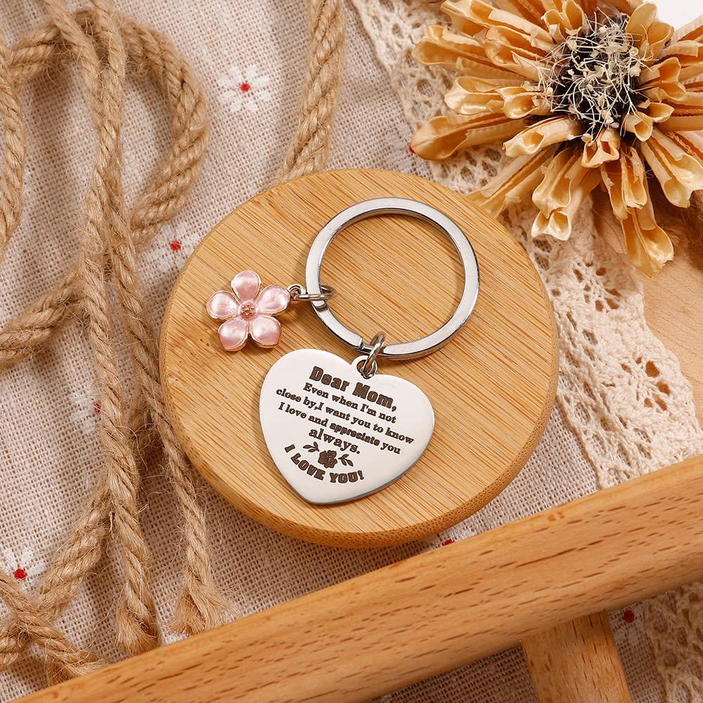 Gifts for Mom from Son Daughter Birthday Mothers Day Gifts Mothers Day Keychain Presents Best Mom ever Gift Ideas - Image 6