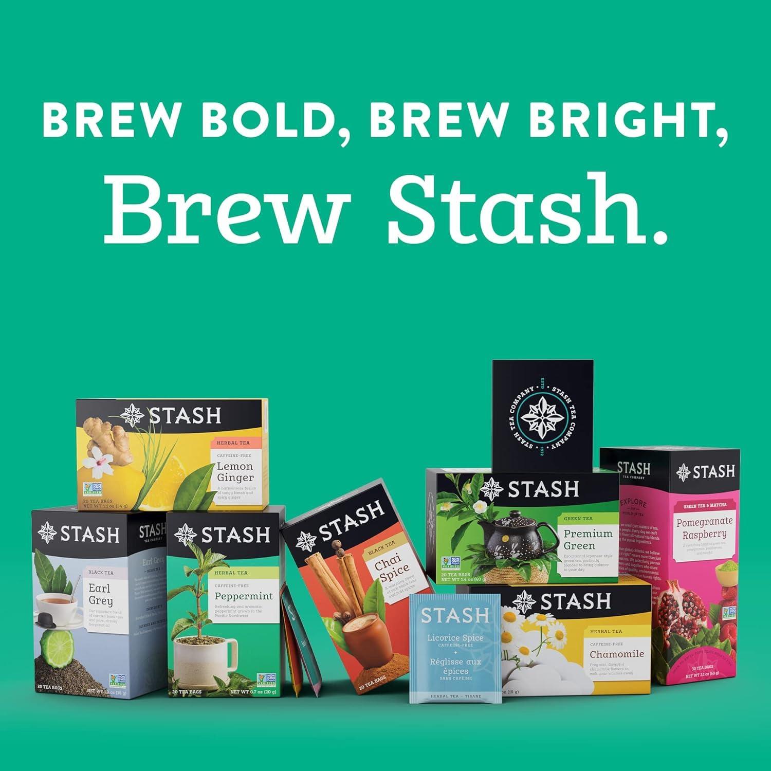 Stash Tea Decaf Earl Grey Black Tea, 1 Boxes of 30 Tea Bags Each (30 Tea Bags Total) with eRaiyan Sticker - Image 4