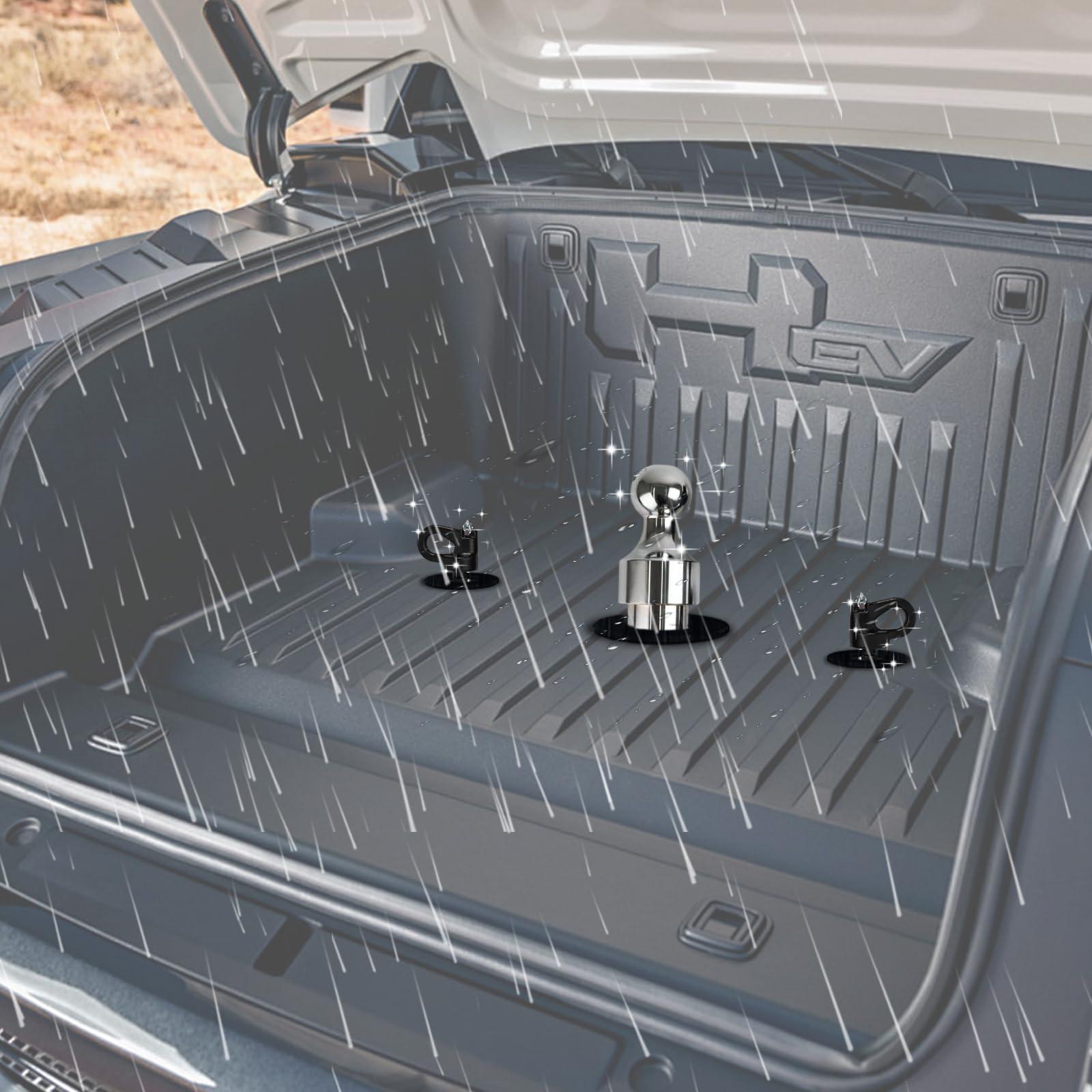 60692 Puck System Gooseneck Hitch Ball Kit, 2-5/16-In Gooseneck Ball, Compatible with 2013-2021 Ford F250 F350 F450, 2016-2020 Chevy Silverado/GMC Sierra/Nissan Titan XD Trucks - Image 8