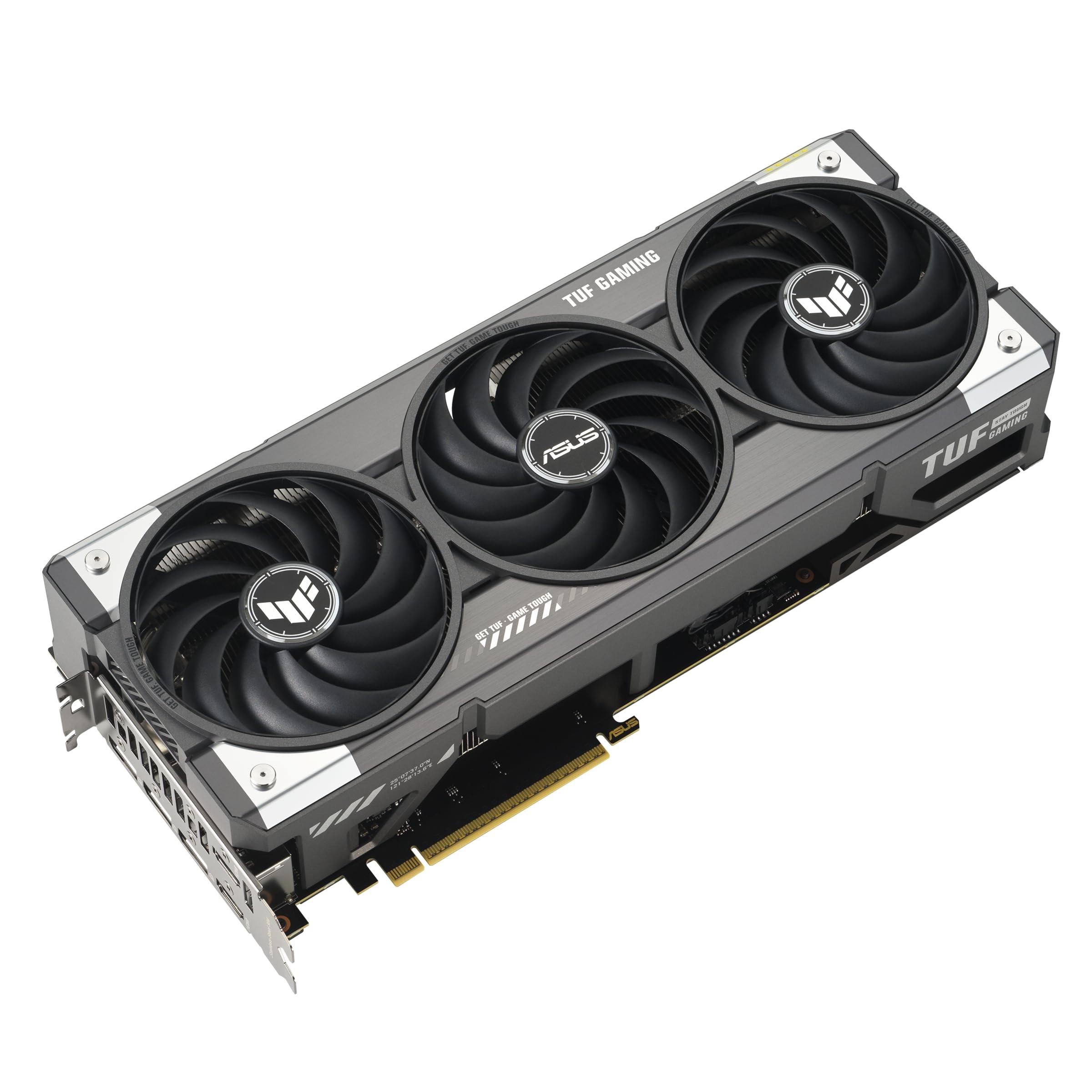 ASUS TUF Gaming GeForce RTX ™ 5070 Ti 16GB GDDR7 OC Edition Gaming Graphics Card (PCIe® 5.0, HDMI®/DP 2.1, 3.125-slot, Military-Grade Components, Protective PCB Coating, axial-tech Fans) - Image 10