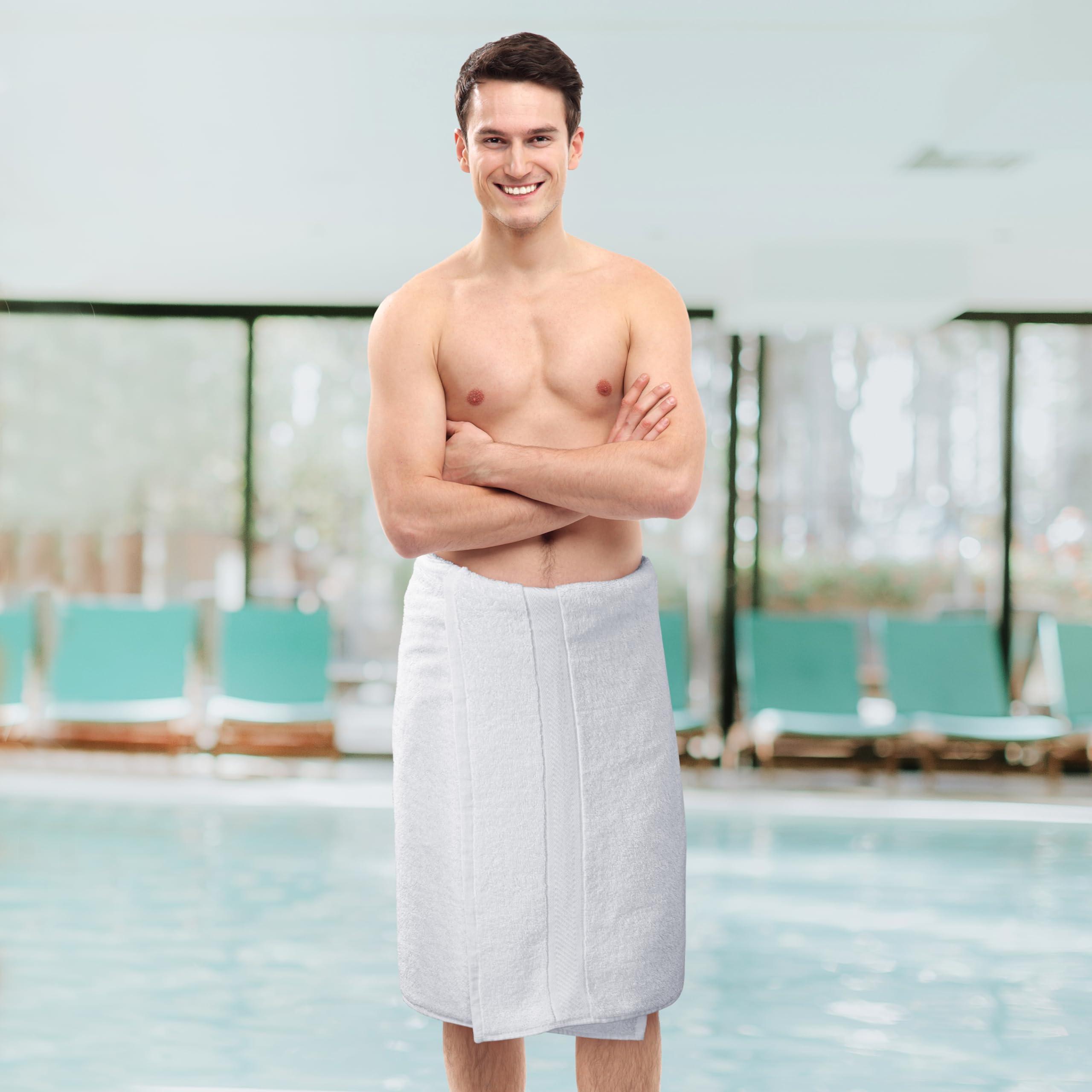 Utopia Towels 6 Pack Medium Bath Towel Set, 24 by 48 Inches, 500 GSM 100% Ring Spun Cotton, Lightweight and Highly Absorbent Quick Drying Premium Towels for Hotel, Spa and Bathroom, White - Image 2
