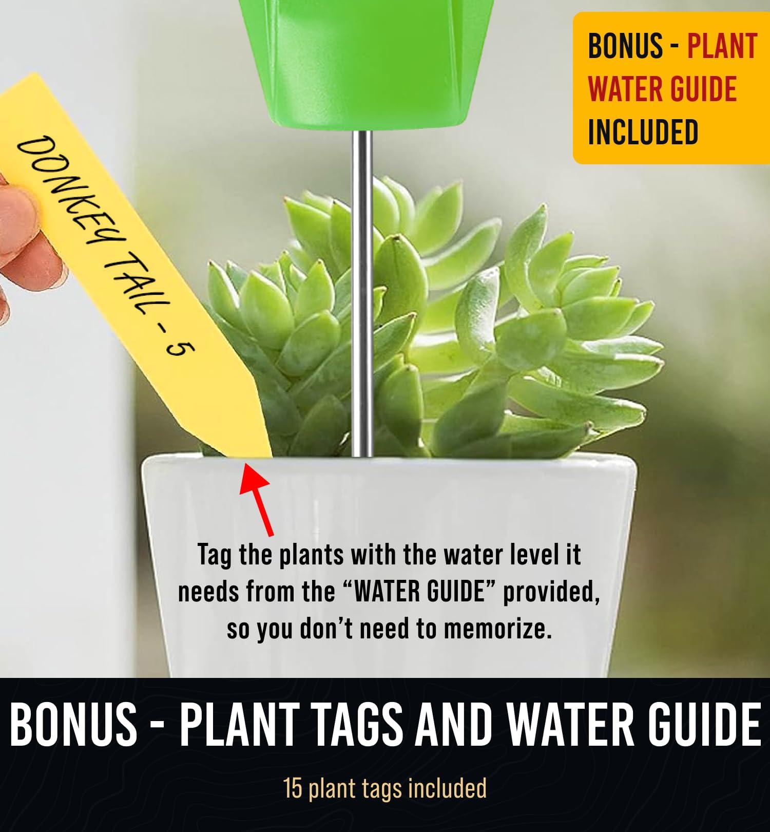 GROWIT Plant Moisture Meter Houseplants - Accurate Plant Water Meter for Indoor Plants Soil Moisture Meter Stocking Stuffers Gift for Mom Dad Adults - No Battery Needed - Image 7