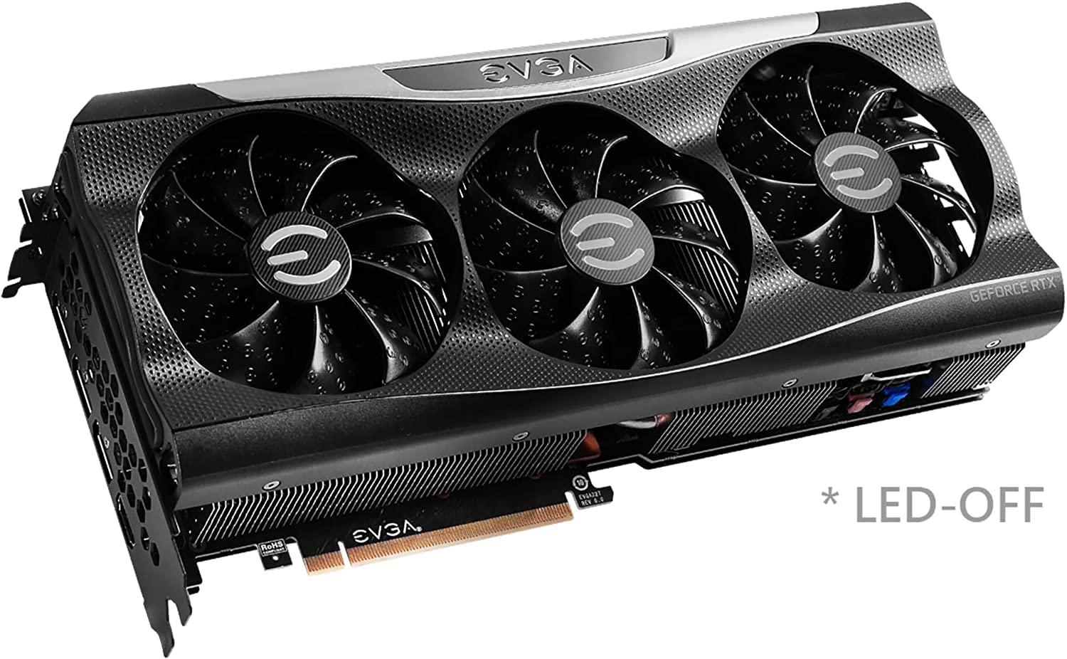 EVGA GeForce RTX 3090 FTW3 Ultra Gaming, 24GB GDDR6X, 10496 CUDA Cores, 1800MHz Boost Clock, 3x Fans, ARGB LED, Metal Backplate, PCIe 4, HDMI, DisplayPort, Desktop Compatible - Image 4