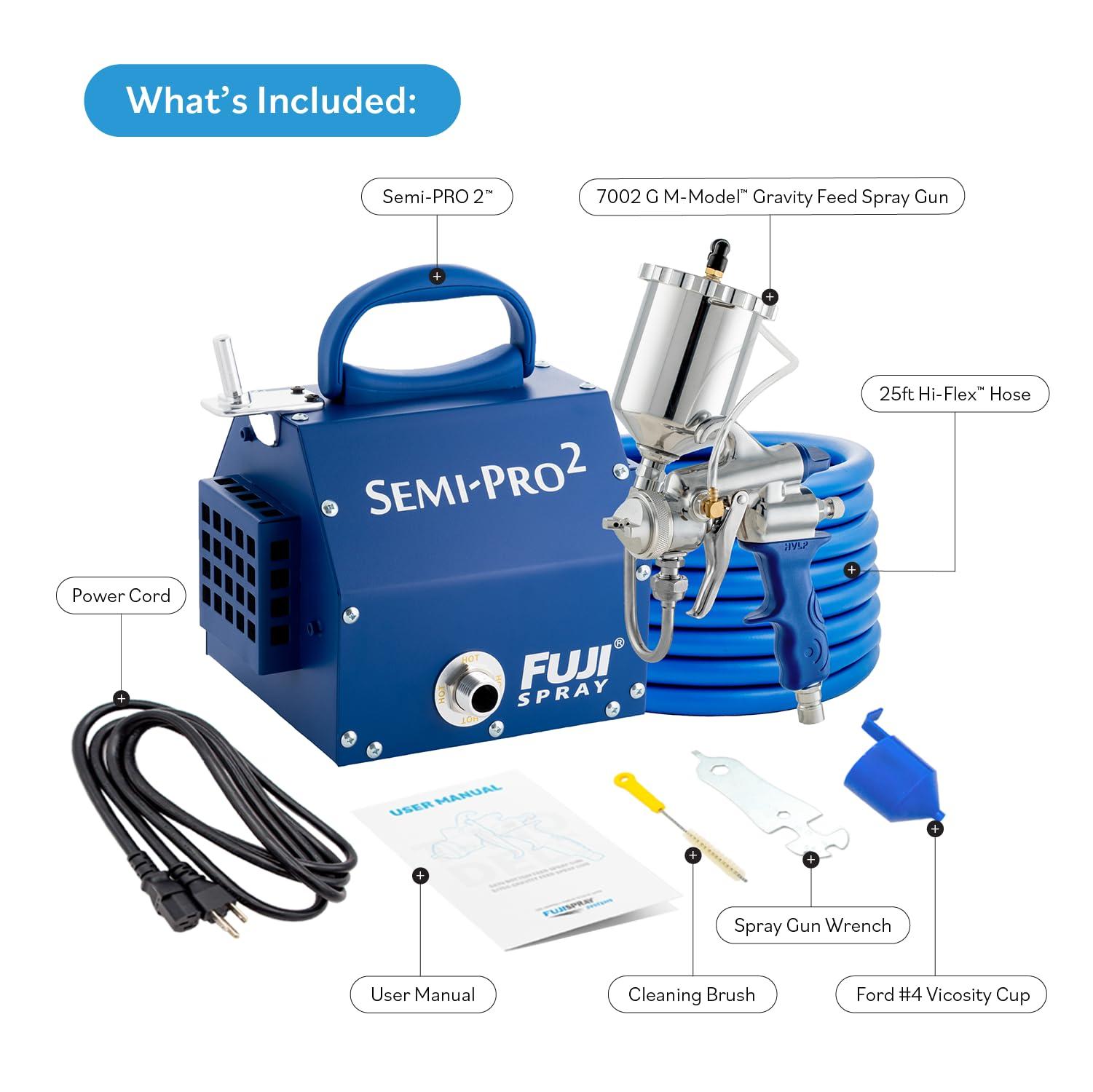 Fuji Spray 2203G Semi-PRO 2 - Gravity HVLP Spray System - Image 4