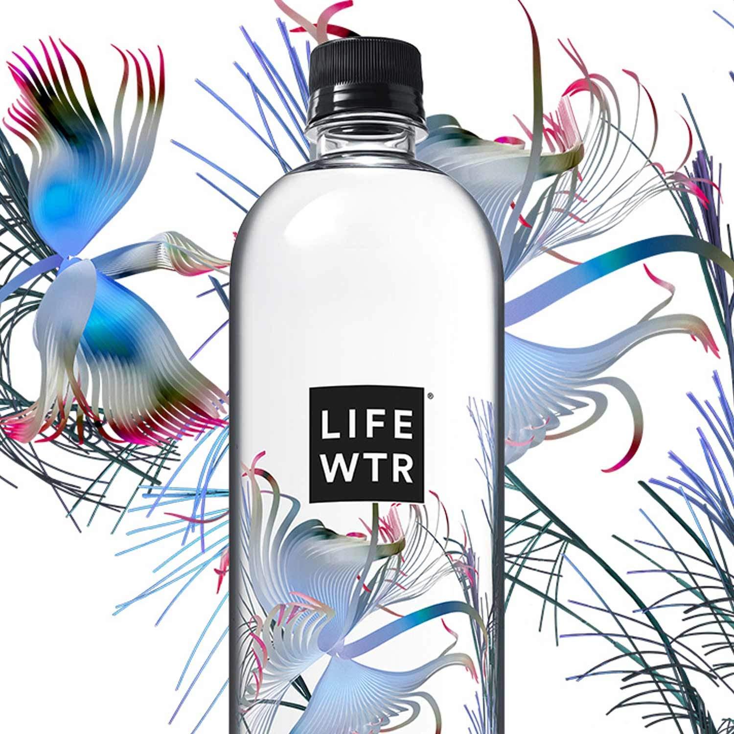 LIFEWTR Premium Purified Water pH Balanced with Electrolytes, 100% recycled plastic bottles, 16.9 Fl Oz Bottles, 500ml (Pack of 12) - Image 3