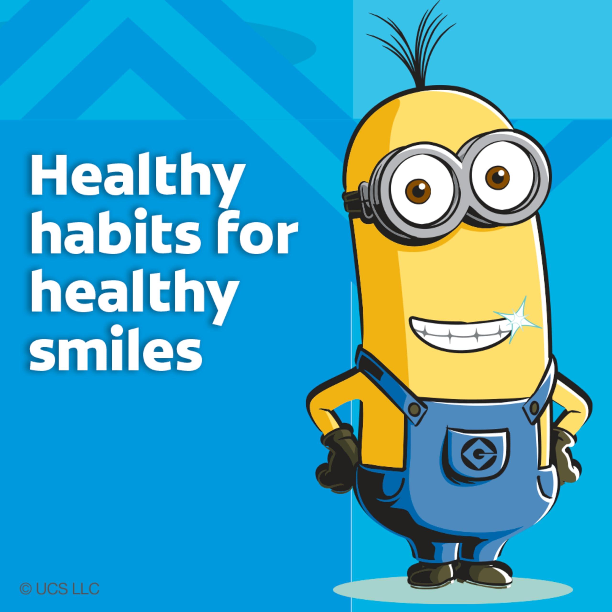 Colgate Kids Toothpaste with Anticavity Fluoride, Minions, ADA-Accepted Fluoride Toothpaste, 4.6 Ounce Tube, 4 Pack - Image 4