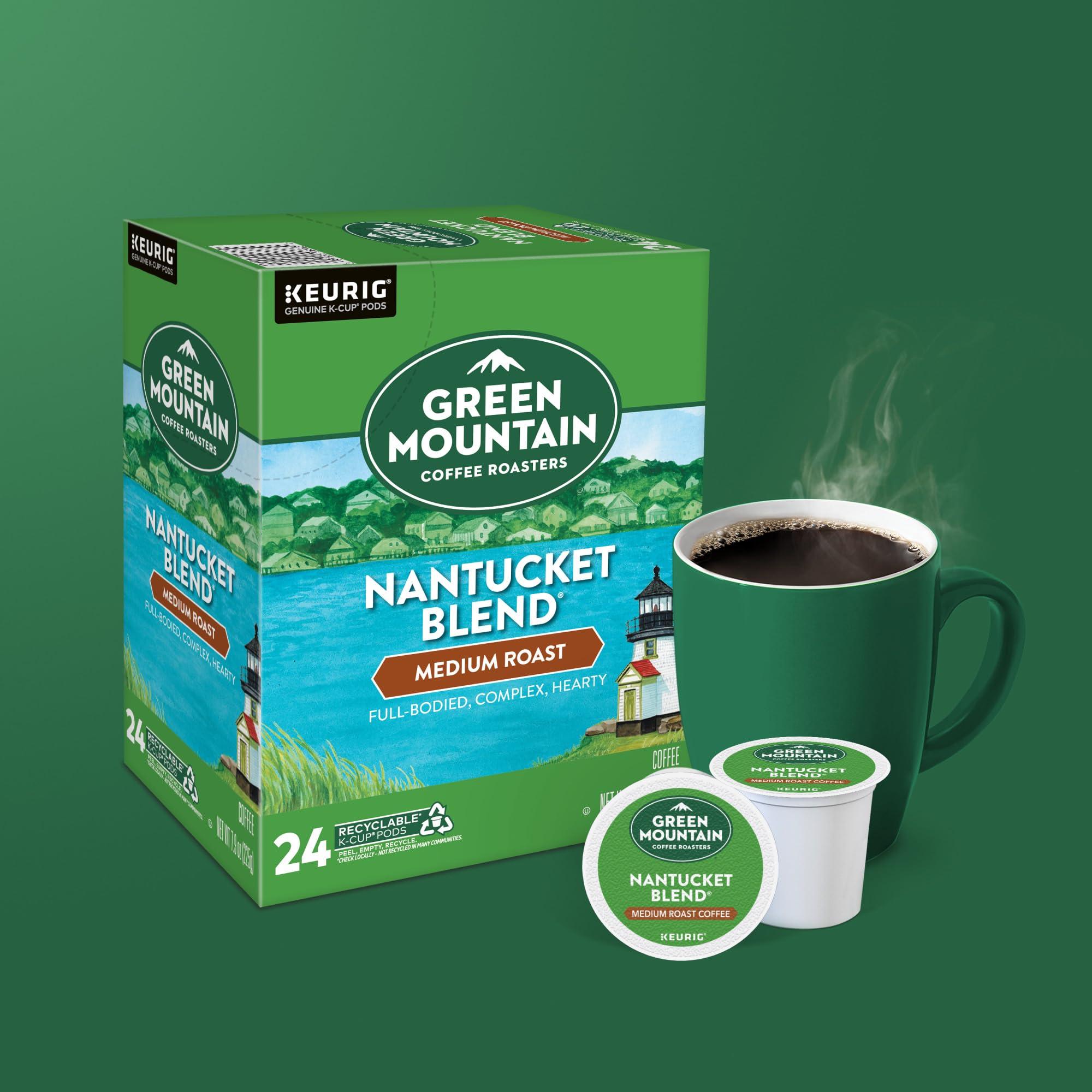Green Mountain Coffee Roasters Nantucket Blend Keurig Single-Serve K-Cup Pods, Medium Roast Coffee, 96 Count - Image 8