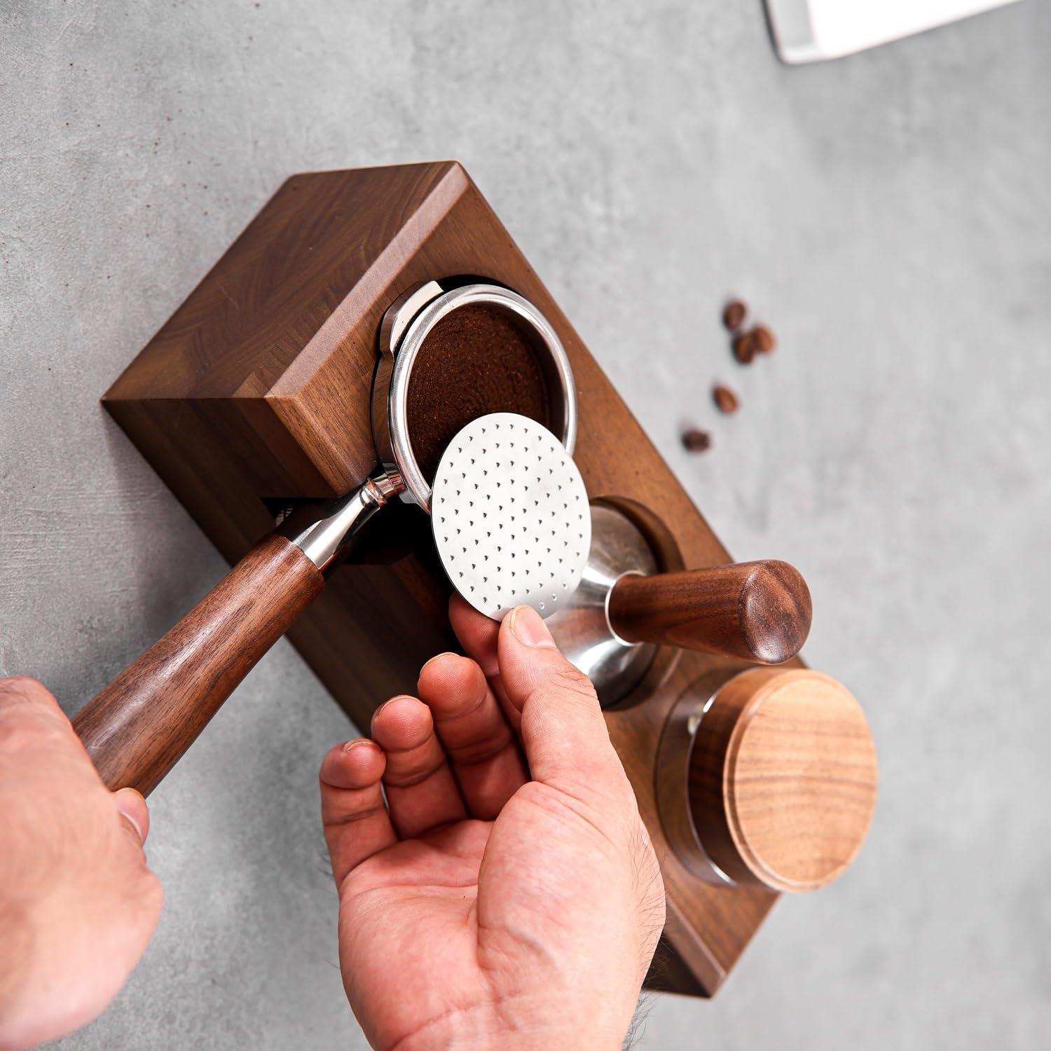 Espresso Puck Screen 54mm, Coffee Filter Laser-cut Screen for Breville/Ninja Luxe Cafe Portafilter Basket 54mm - Image 2