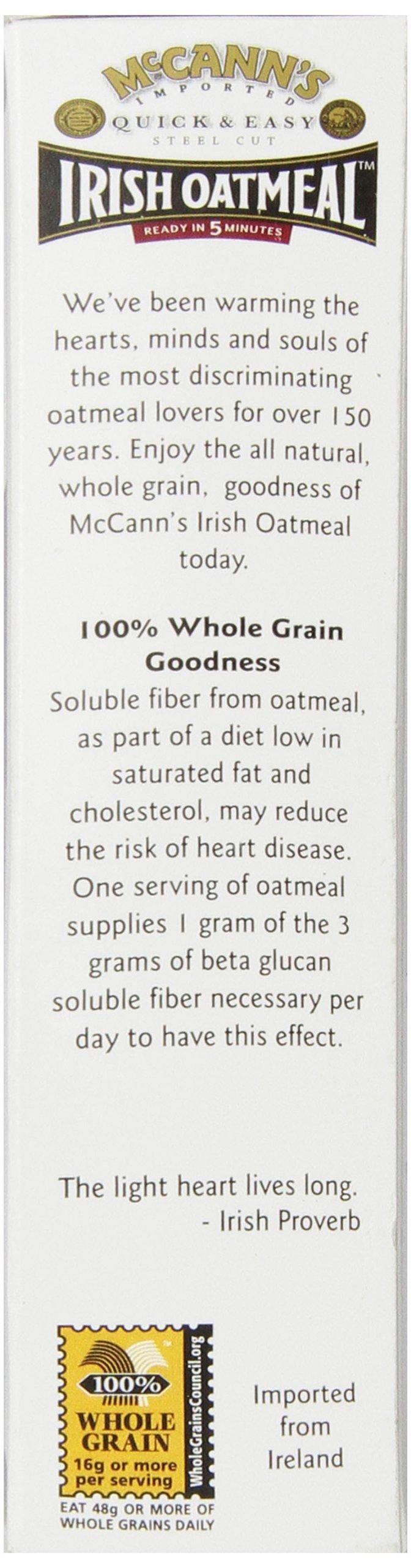 Mccann's Quick and Easy Steel Cut Irish Oatmeal, 16 Ounce - Image 3