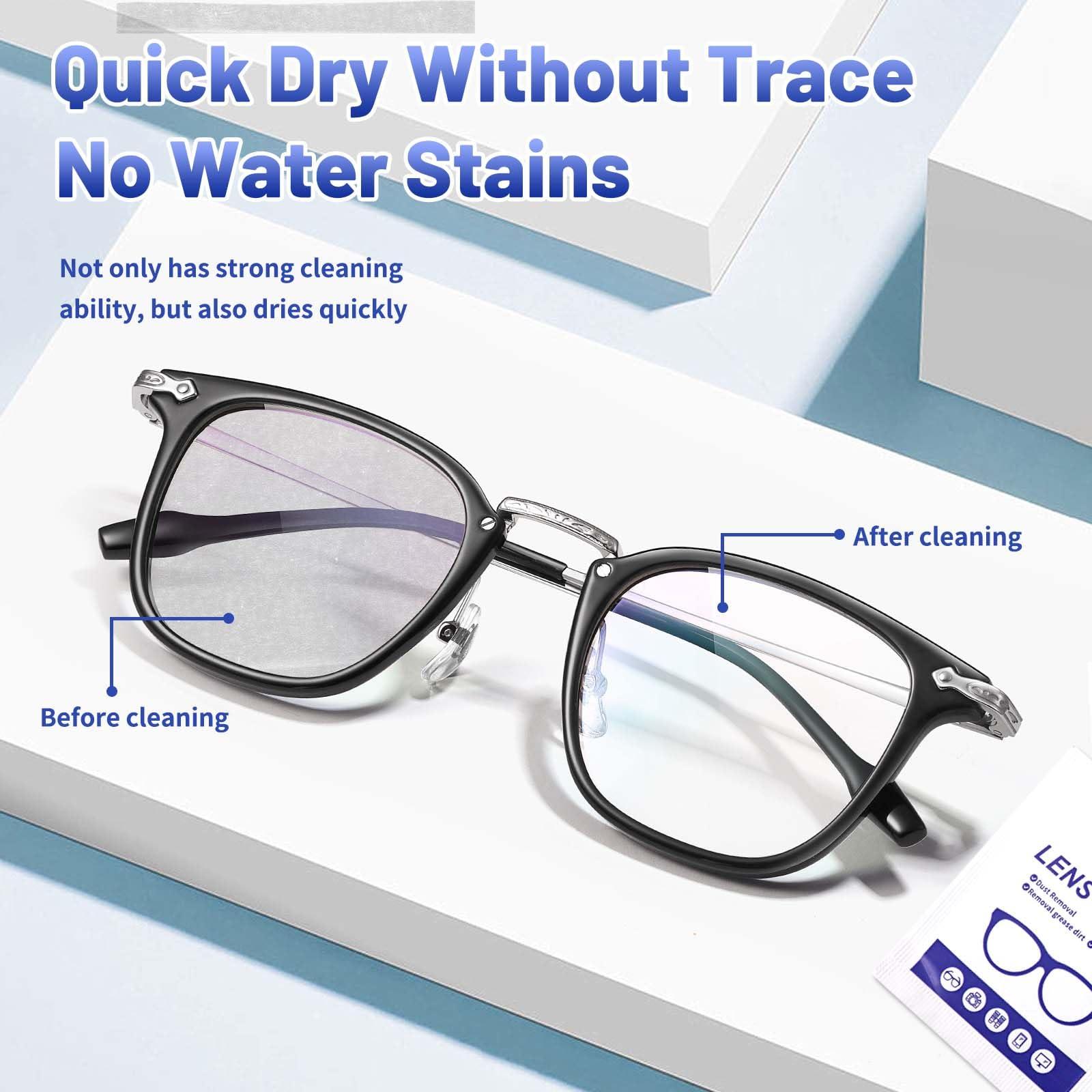 Icepac Lens Wipes for Eyeglasses - 220 Pre-Moistened Individual Wrapped Eye Glasses Cleaning Wipes | Glasses Cleaner Safely Cleans Glasses, Sunglasses, Phone Screen, Electronics & Camera Lens - Image 3