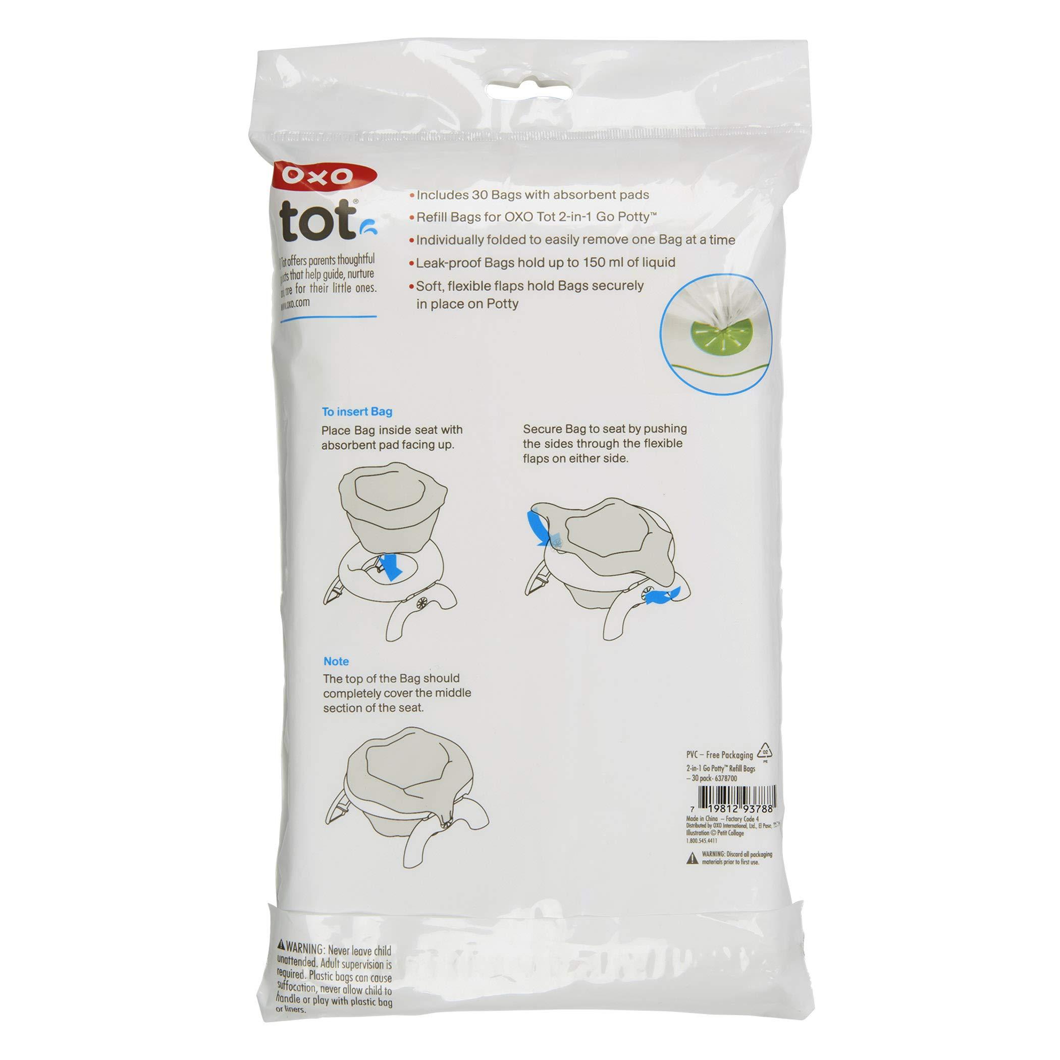 OXO Tot 2-in-1 Go Potty Refill Bags - 30 Pack - Image 2