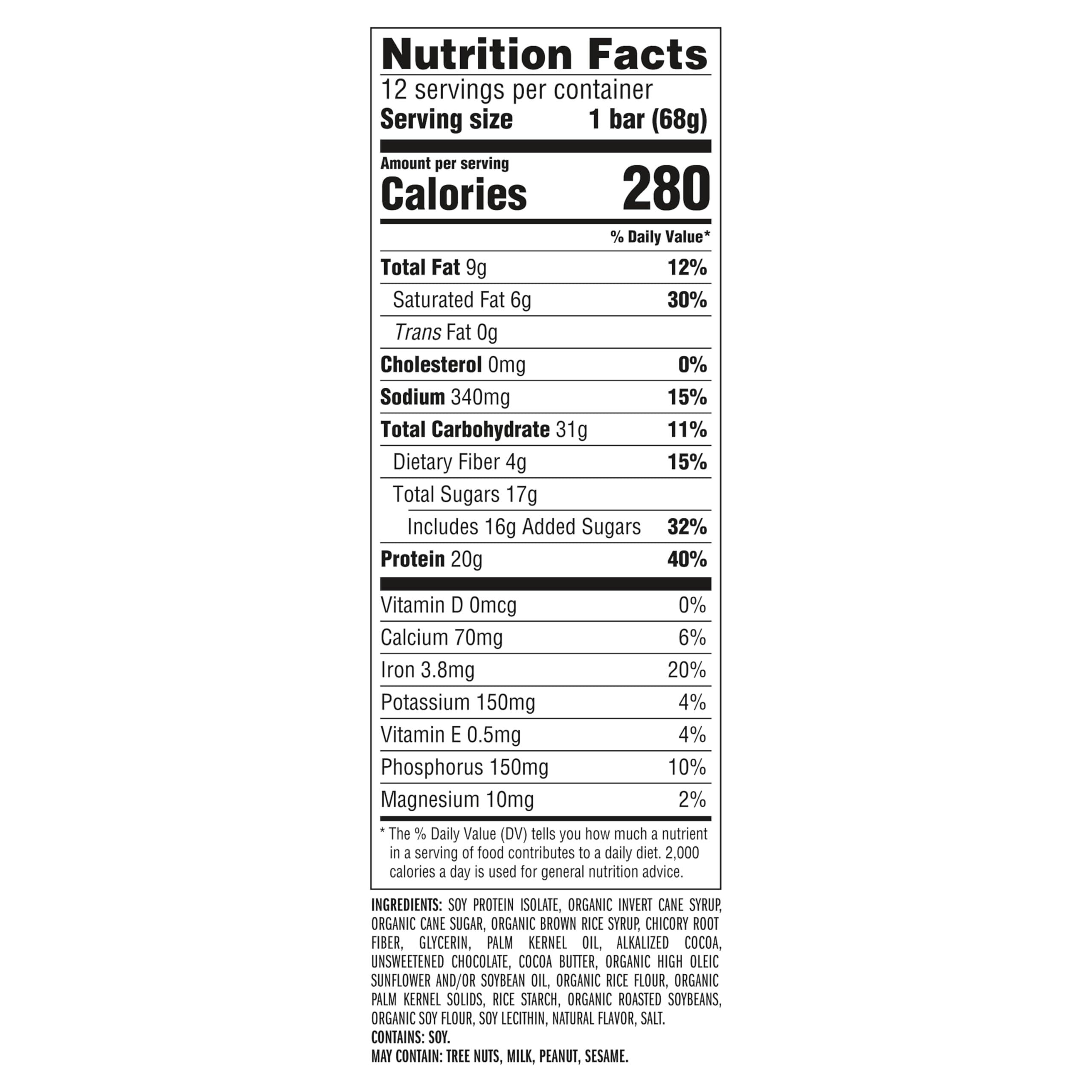 CLIF BUILDERS Protein Bars - OREO-Flavored - 20g Plant Based Protein - Gluten Free - Non-GMO - Low Glycemic - No Artificial Sweeteners - 2.4 oz. (12 Pack) - Image 2