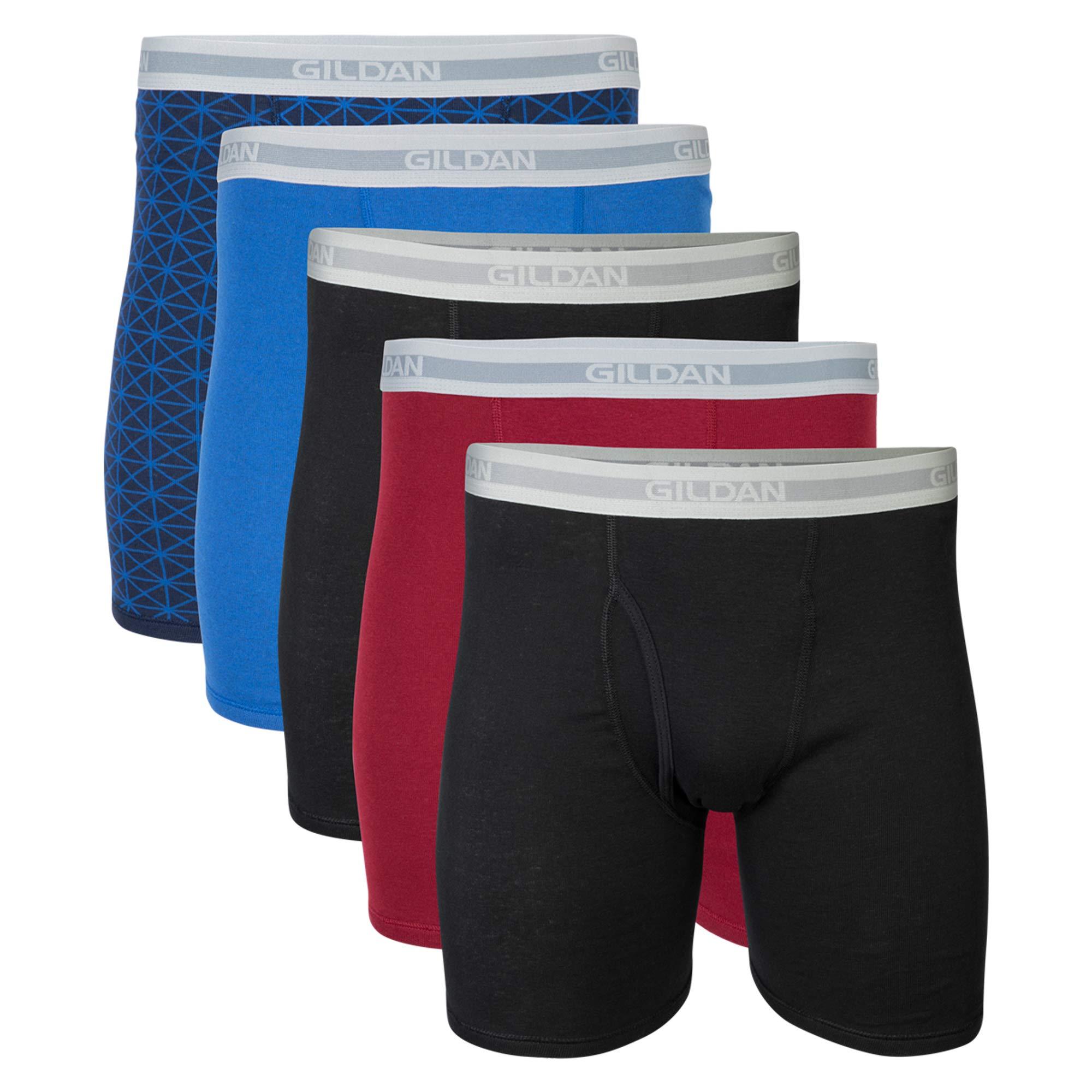 Gildan Men's Underwear Boxer Briefs, Multipack