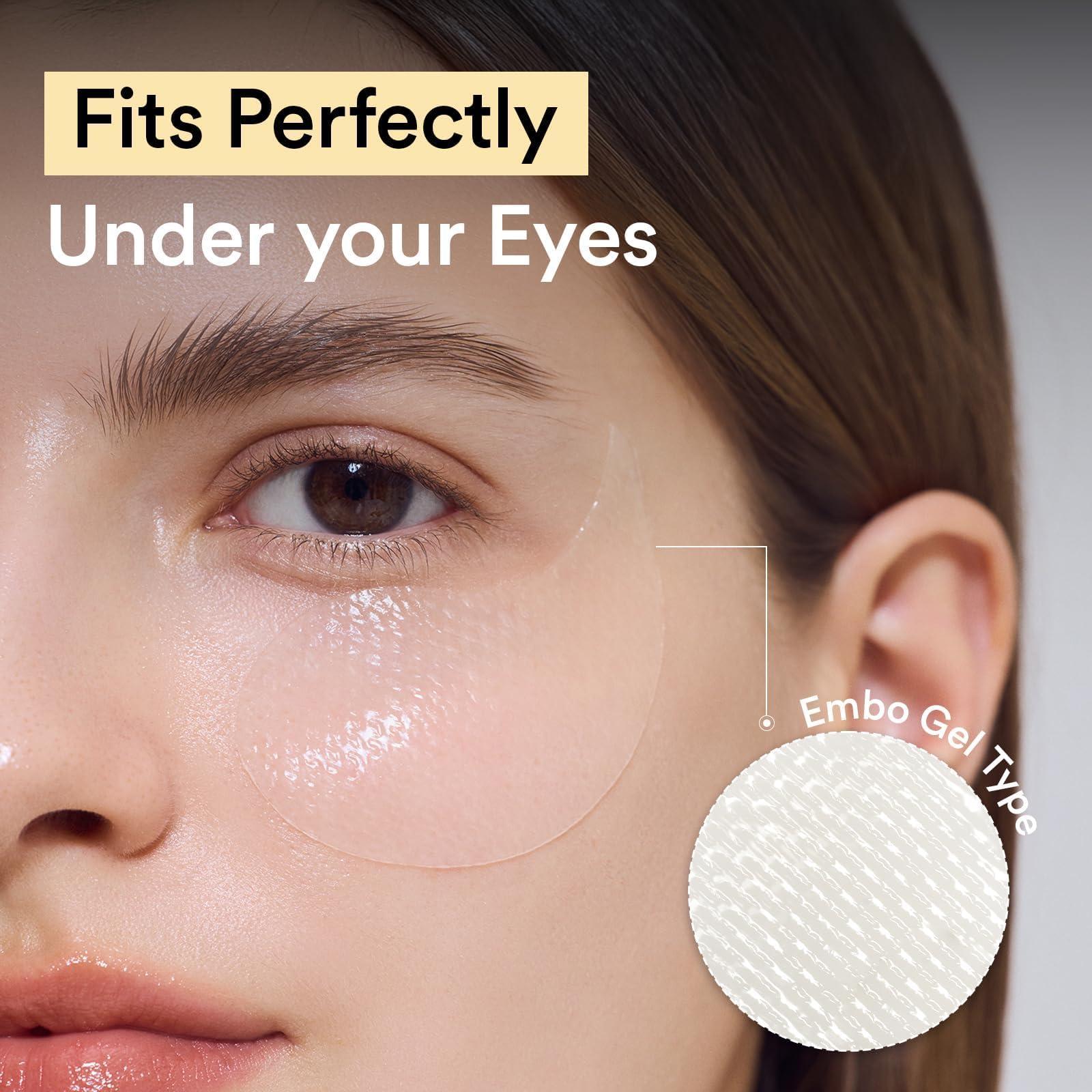 Abib Collagen Eye Patch Jericho Rose Jelly 60 Patches, Korean Under Eye Patches for Puffy Eyes and Dark Circles, Anti-Wrinkle, Collagen, Caffeine, Niacinamide, Ceramide, Antioxidant, Skin Care - Image 4