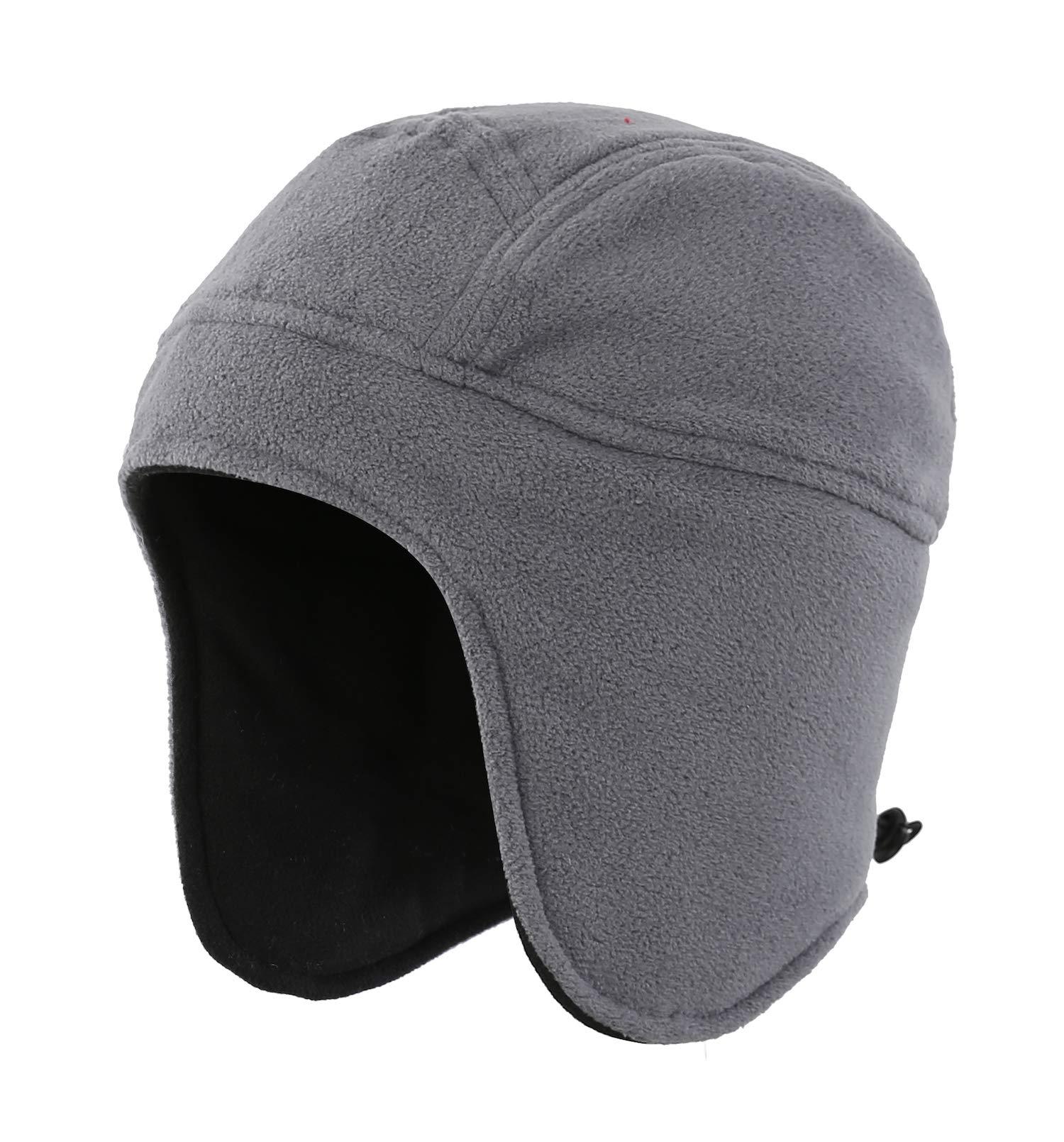 Home Prefer Mens Womens Warm Fleece Beanie Earflap Winter Hat Outdoor Winter Cap
