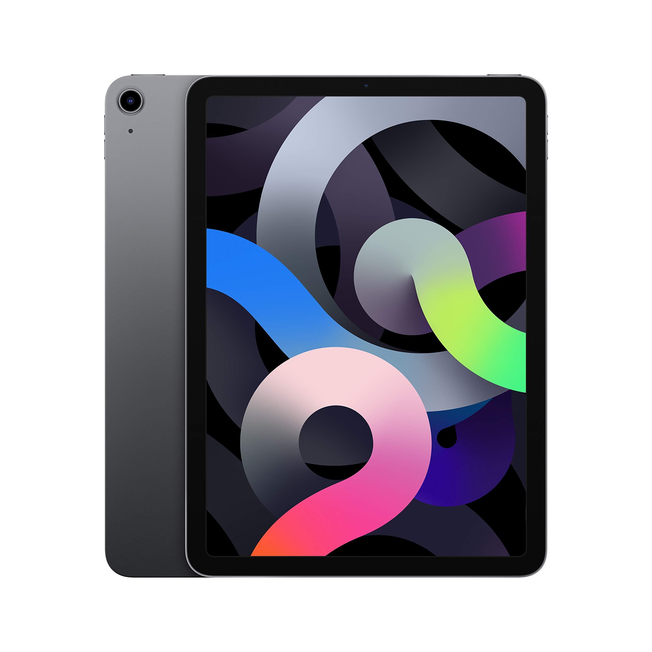 Apple iPad Air 2020 (10.9-inch, Wi-Fi, 64GB) - Space Gray (Renewed) - Image 2