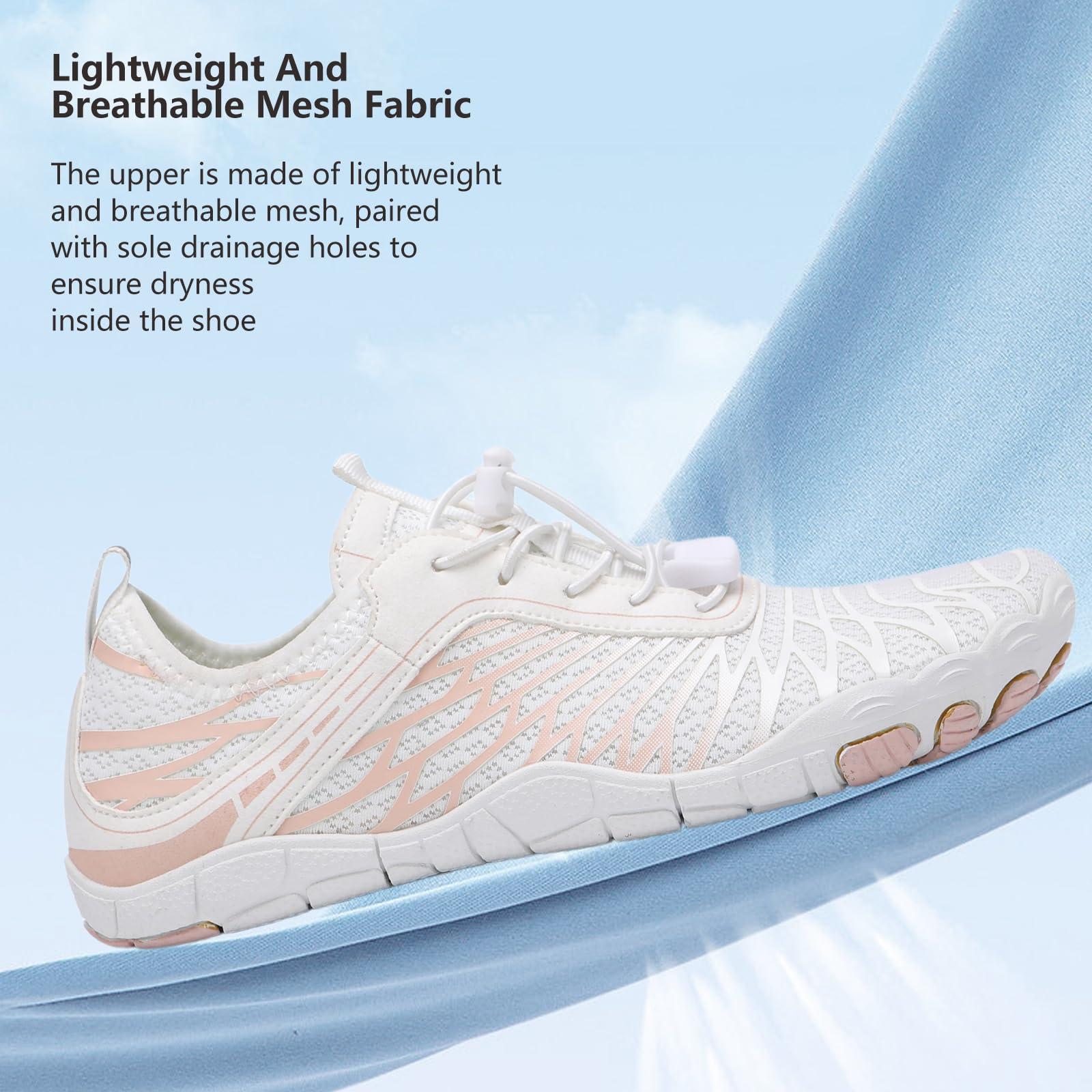 SIOSNETA Hike Barefoot Shoes for Women Men, Breathable Non-Slip Athletic Footwear, Wide Toe Water Shoes for Hiking, Non-Slip Neuropathy Shoes for Women Men, Grounded Comfort wear - Image 2