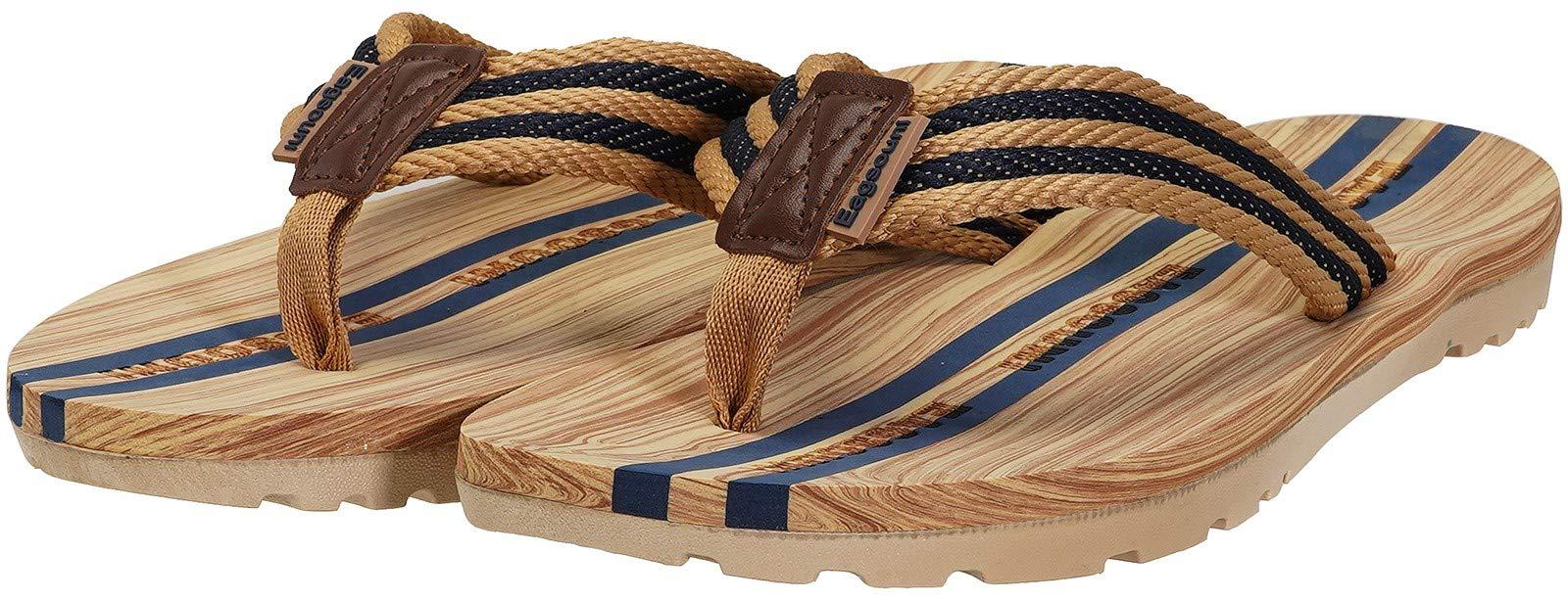 Eagsouni Mens Womens Flip Flops Casual Comfort Thong Sandals Non-Slip Slippers for Beach - Image 2