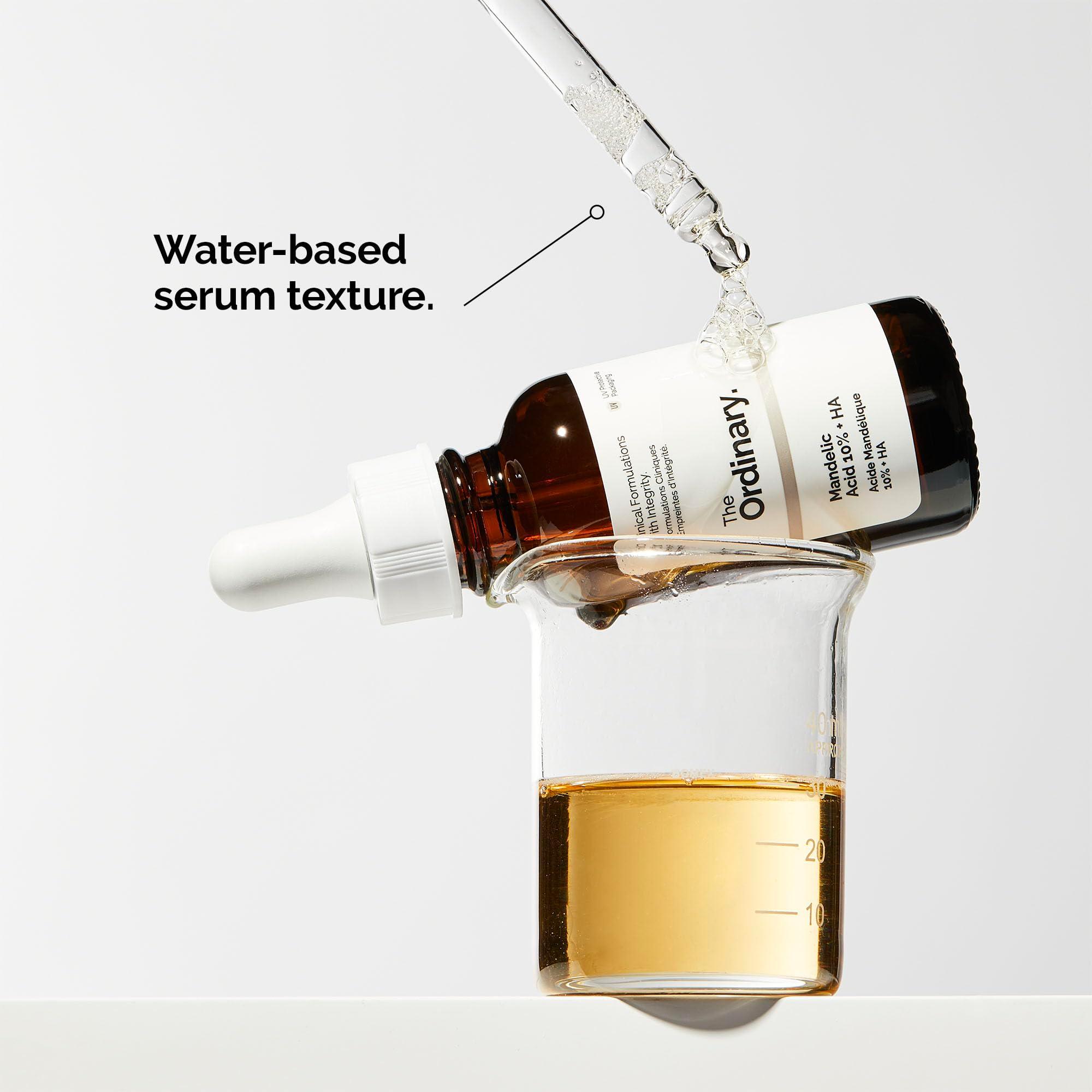 The Ordinary Mandelic Acid 10% + Hyaluronic Acid, Gentle Exfoliating Serum for Clarity and Hydration, 1 Fl Oz - Image 5