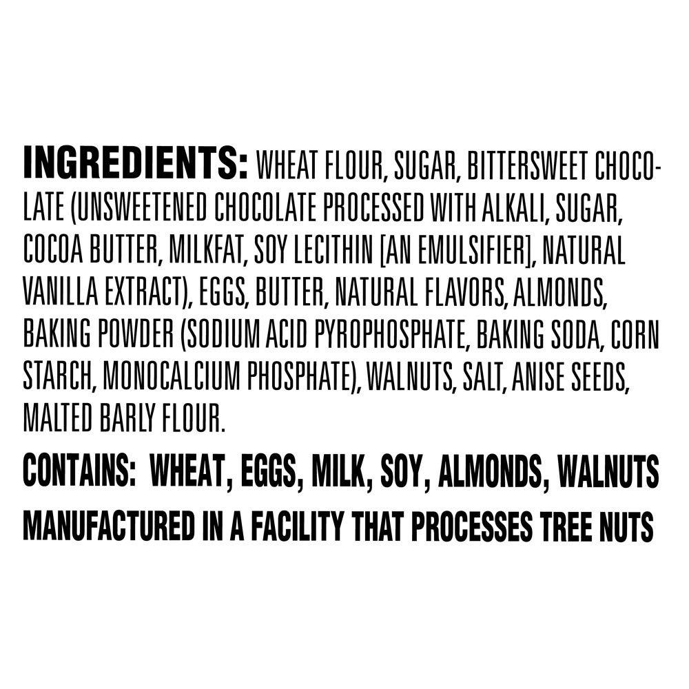 Nonni's Biscotti Value Pack with Larger Cookies, Cioccolati, Red, Cioccolati Roasted Almond, 33.25 oz - Image 5